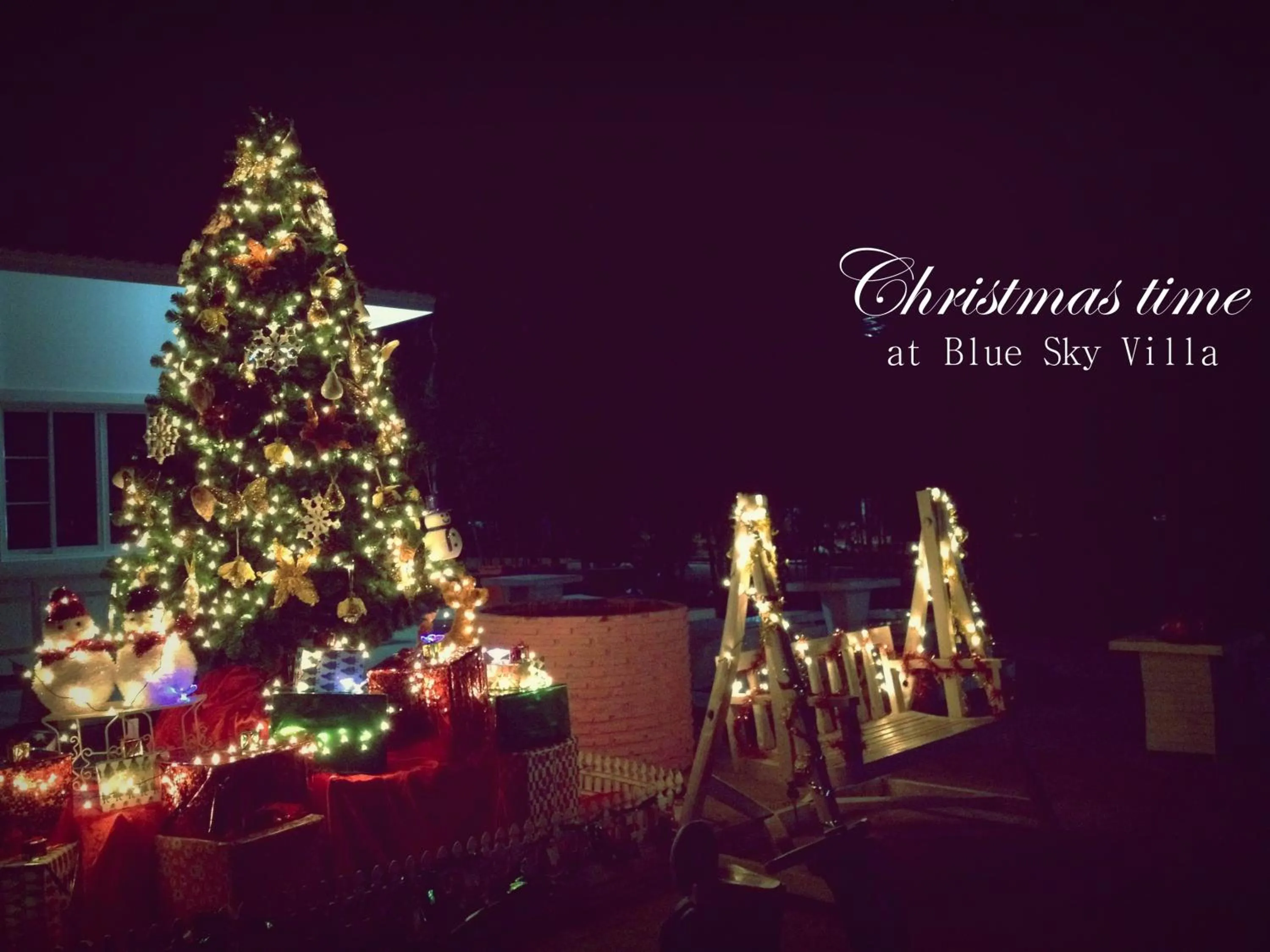 Property building in Blue Sky Villa Khao Yai