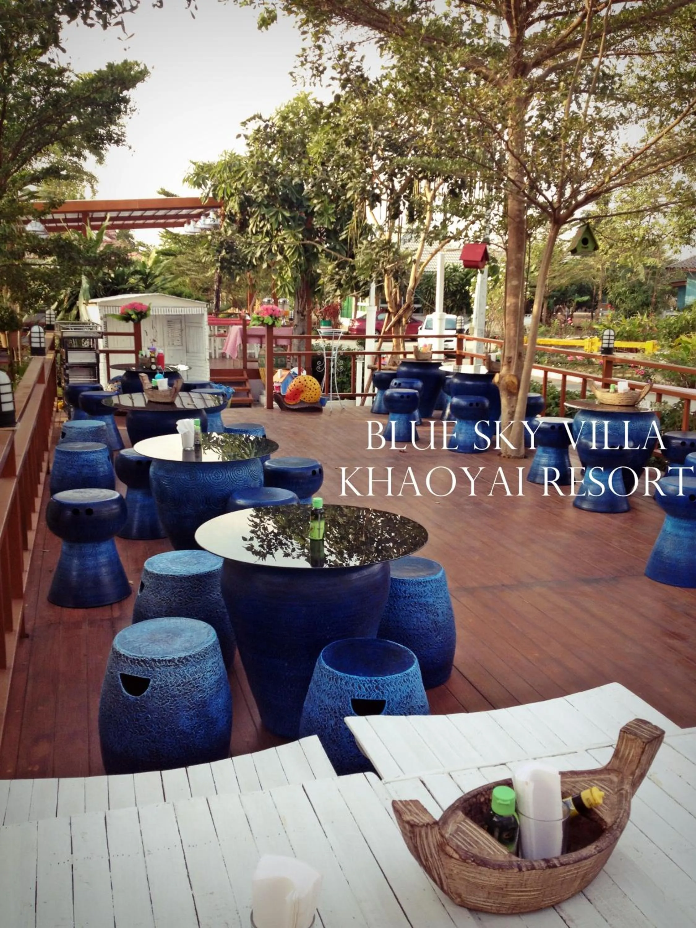 Restaurant/places to eat in Blue Sky Villa Khao Yai