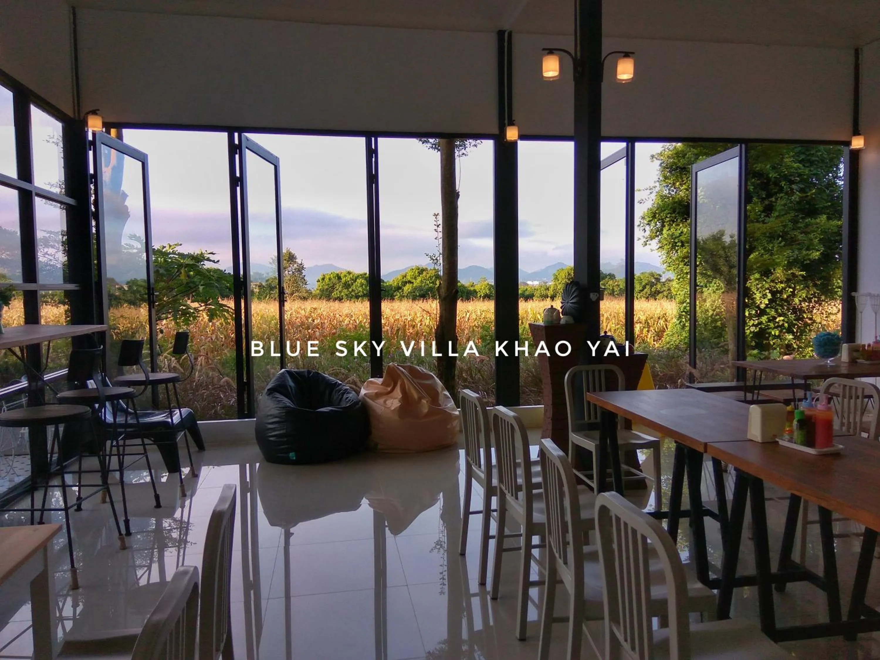 Restaurant/places to eat in Blue Sky Villa Khao Yai