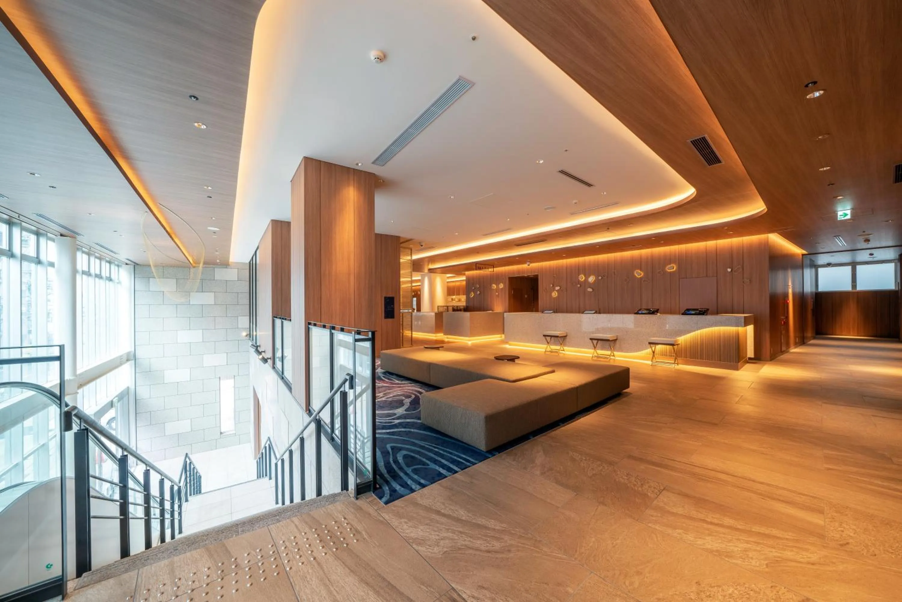 Lobby or reception, Bed in Hotel JAL City Nagoya Nishiki