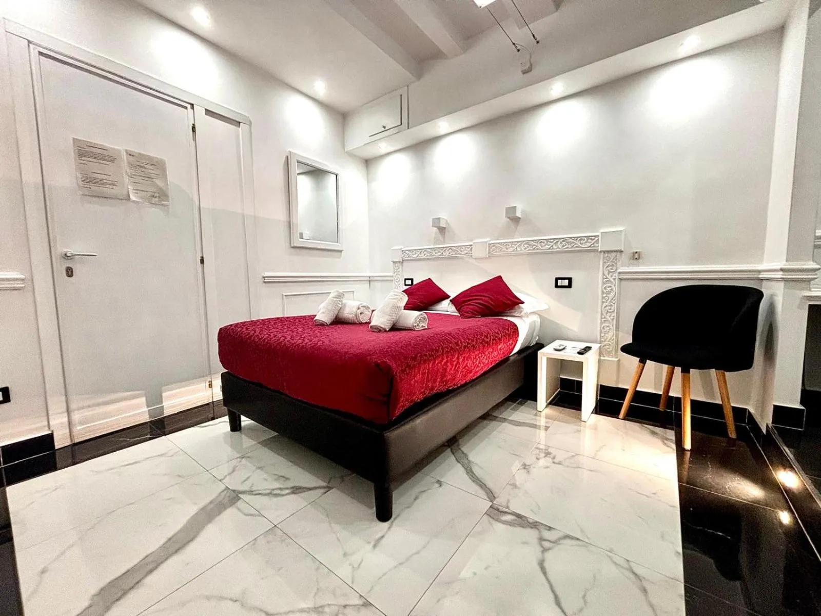 Bedroom, Bed in Locanda Parlamento