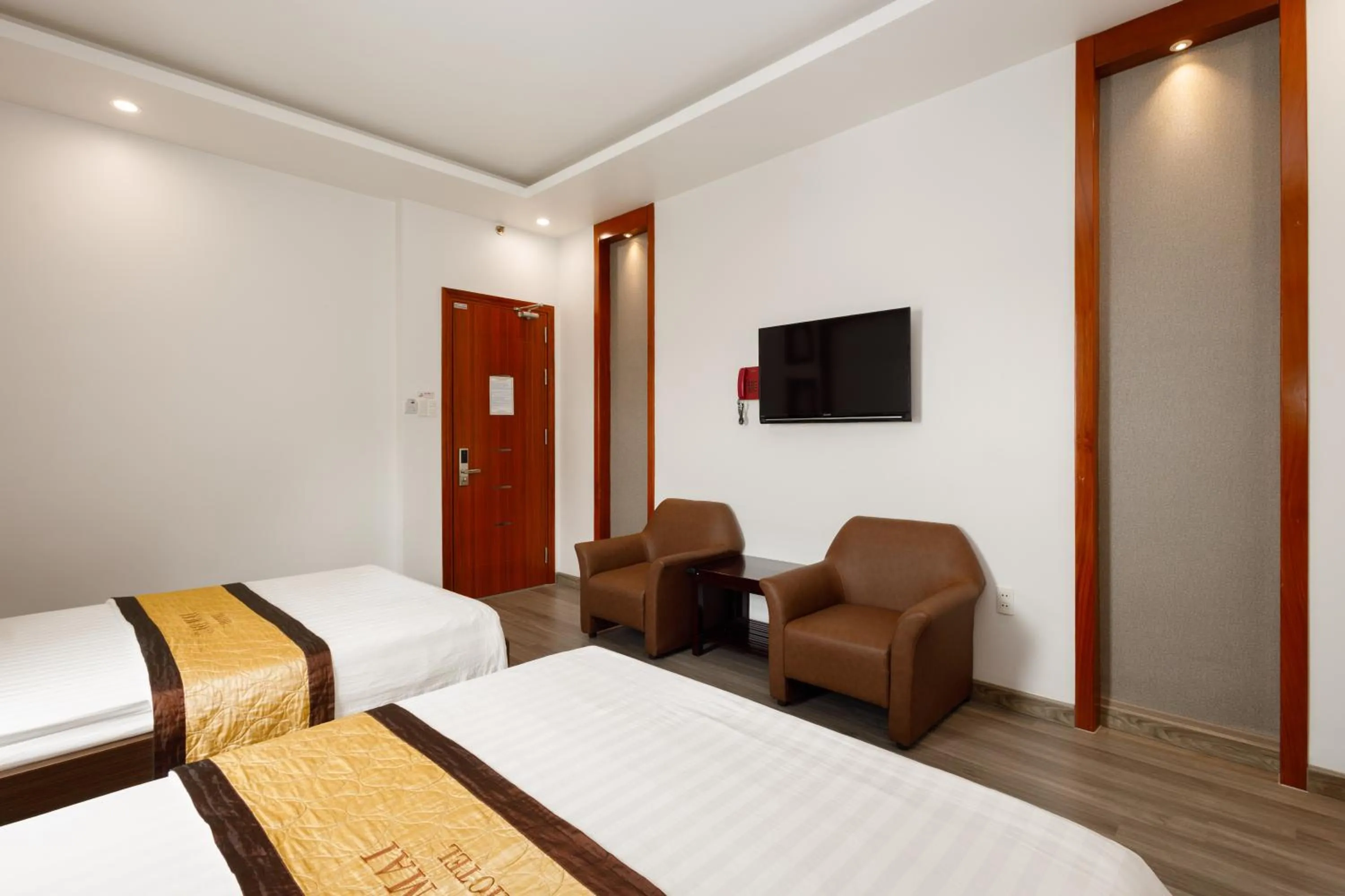 Bed in Sao Mai Hotel & Apartment