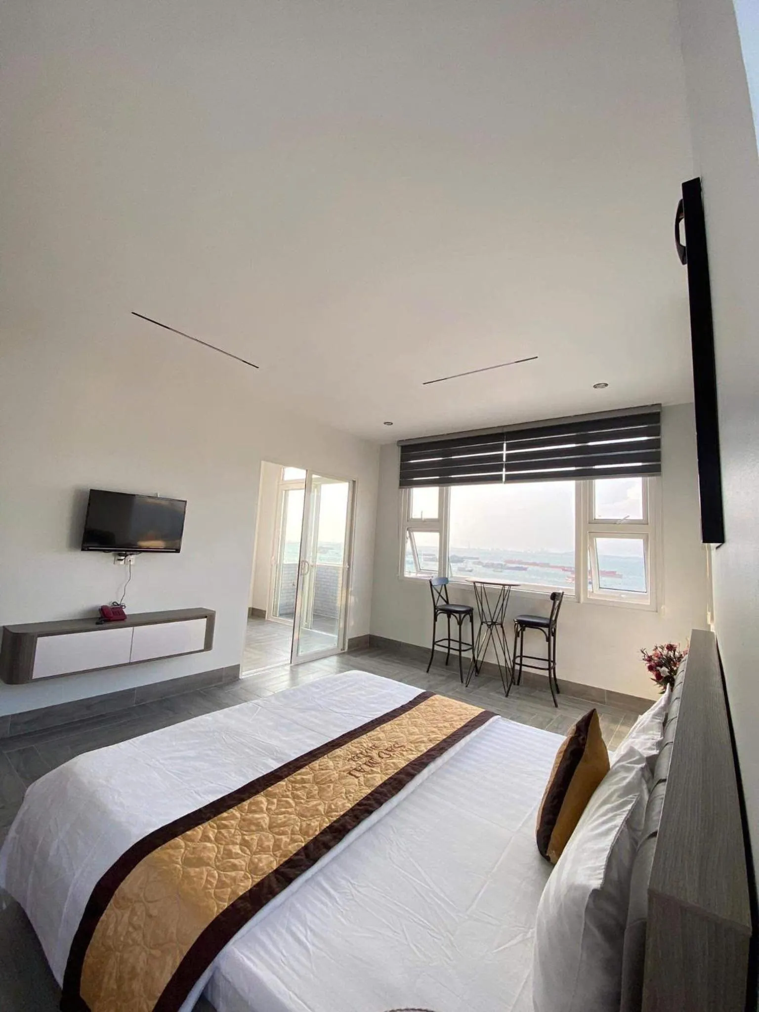 Bed in Sao Mai Hotel & Apartment