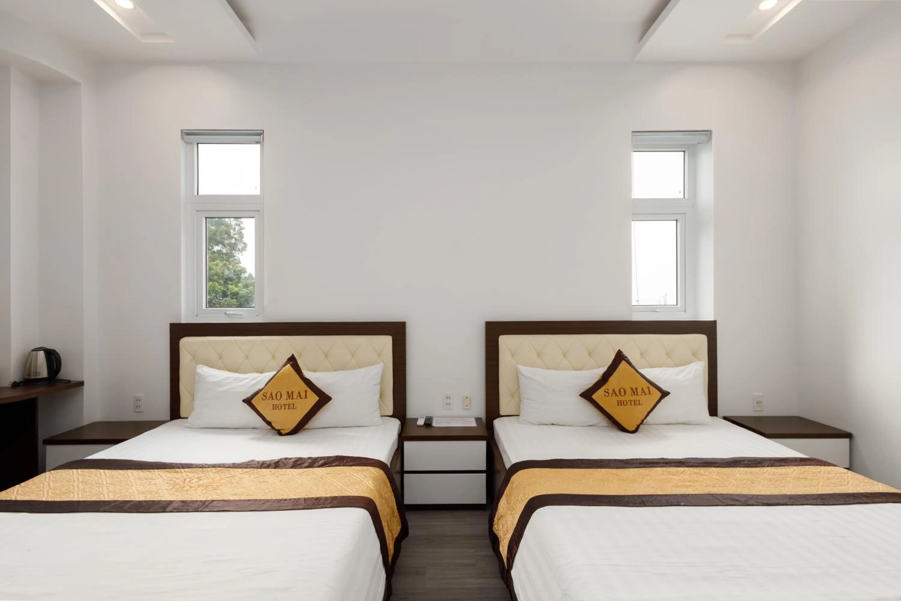 Bed in Sao Mai Hotel & Apartment