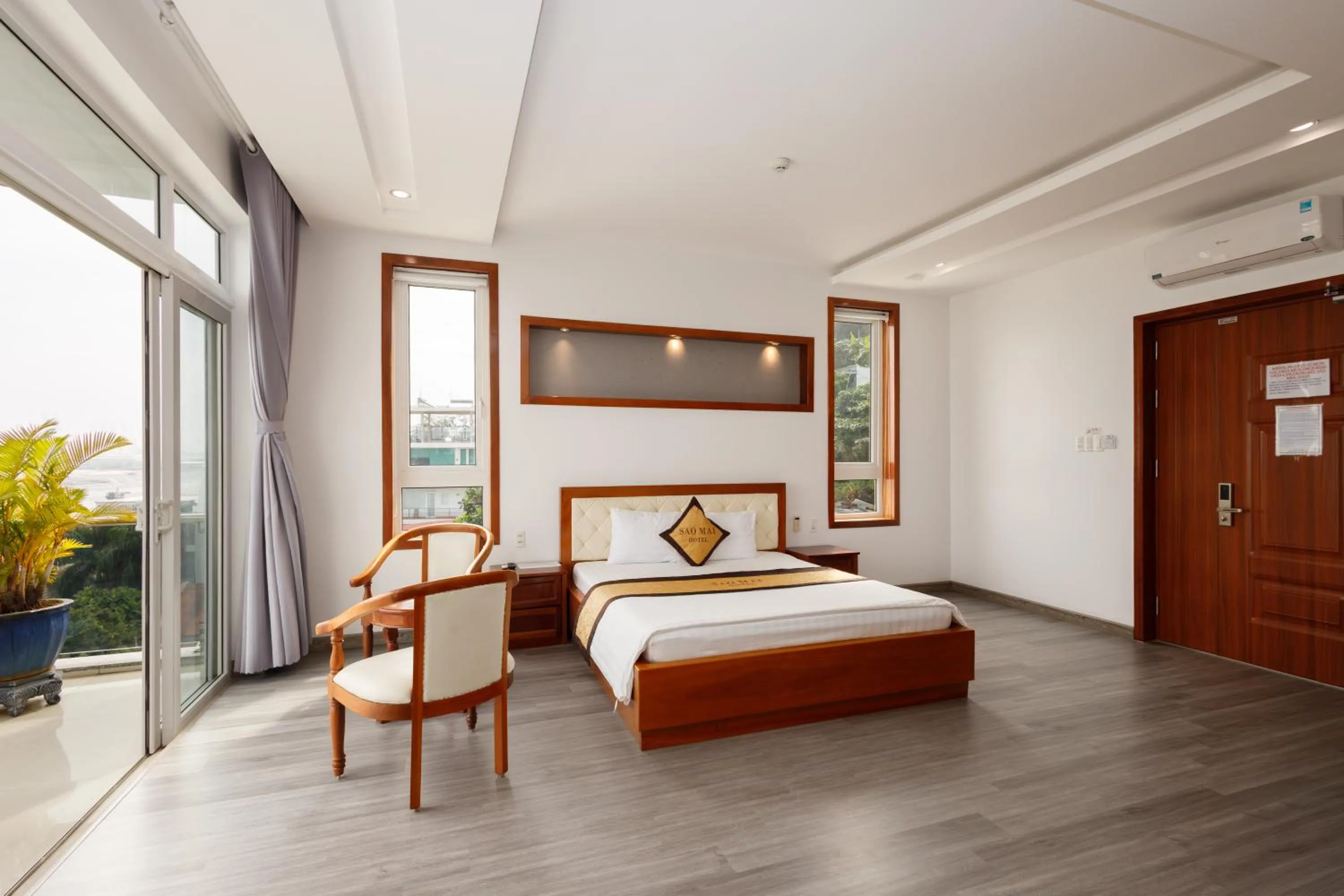 Bed in Sao Mai Hotel & Apartment