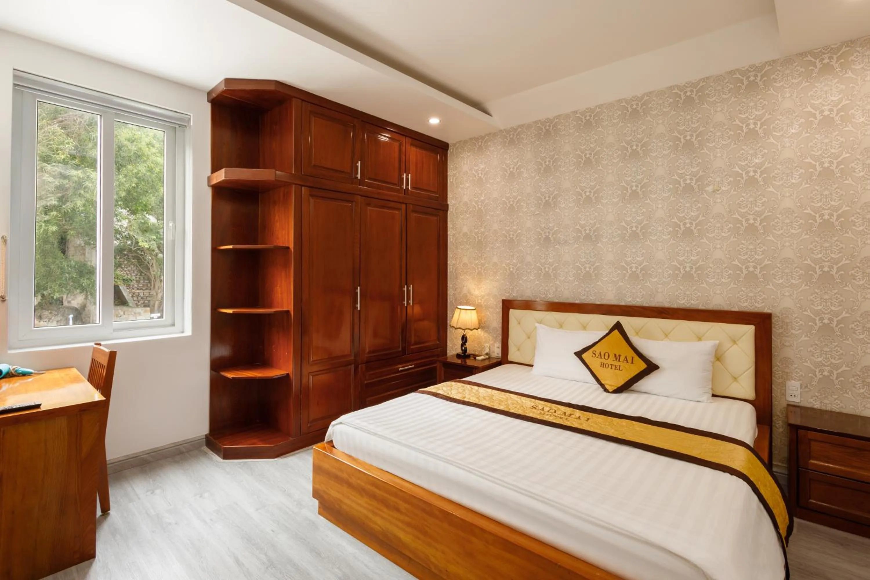 Bed in Sao Mai Hotel & Apartment