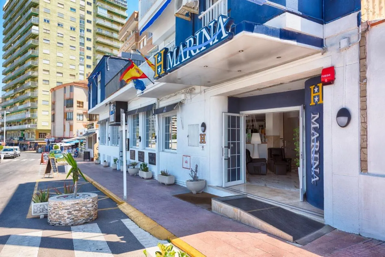 Facade/entrance in Hotel Marina