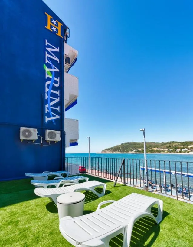 Solarium in Hotel Marina
