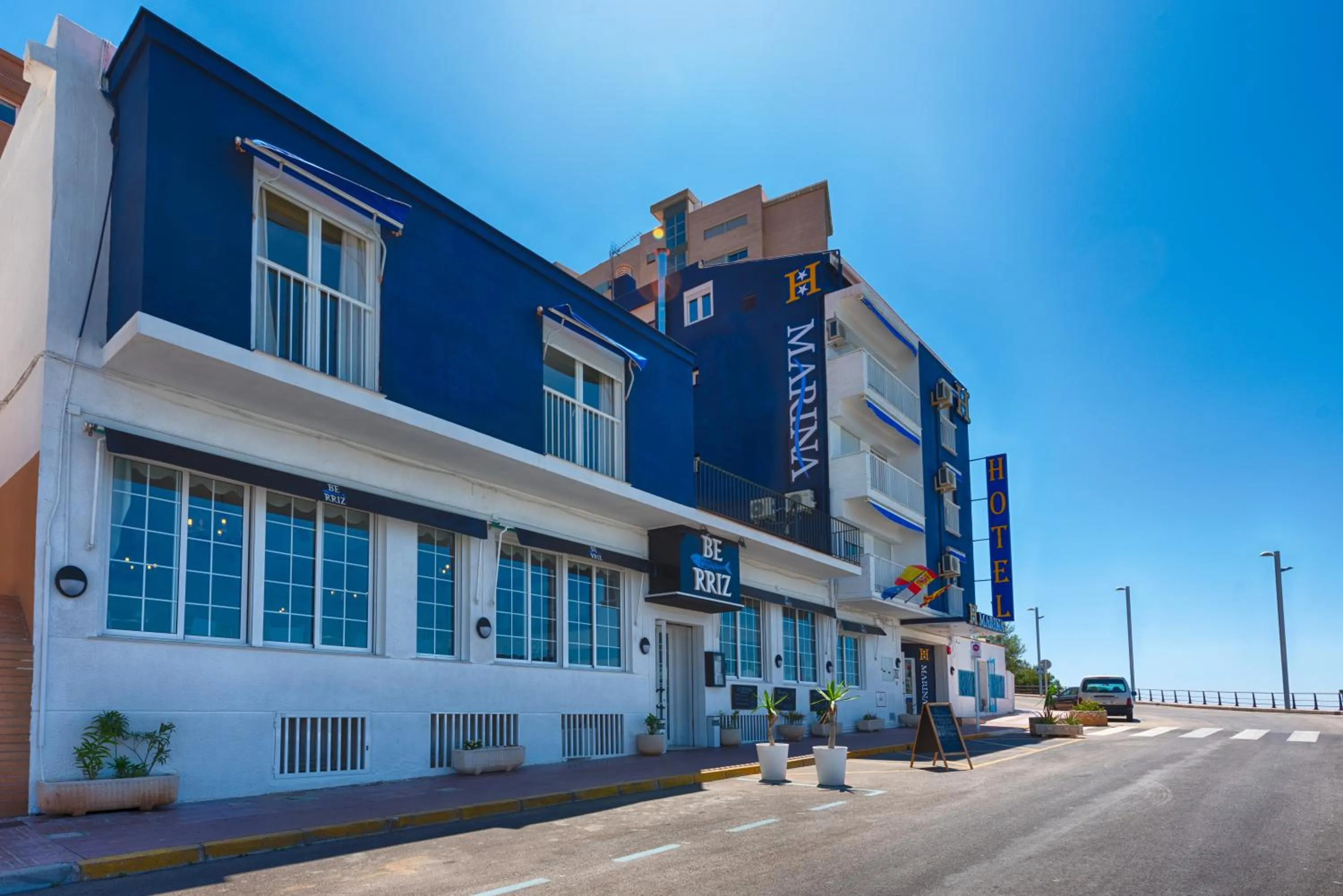 Property building in Hotel Marina