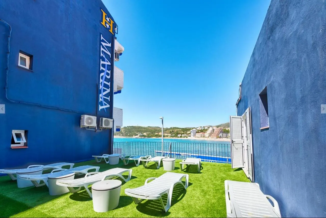 Solarium in Hotel Marina