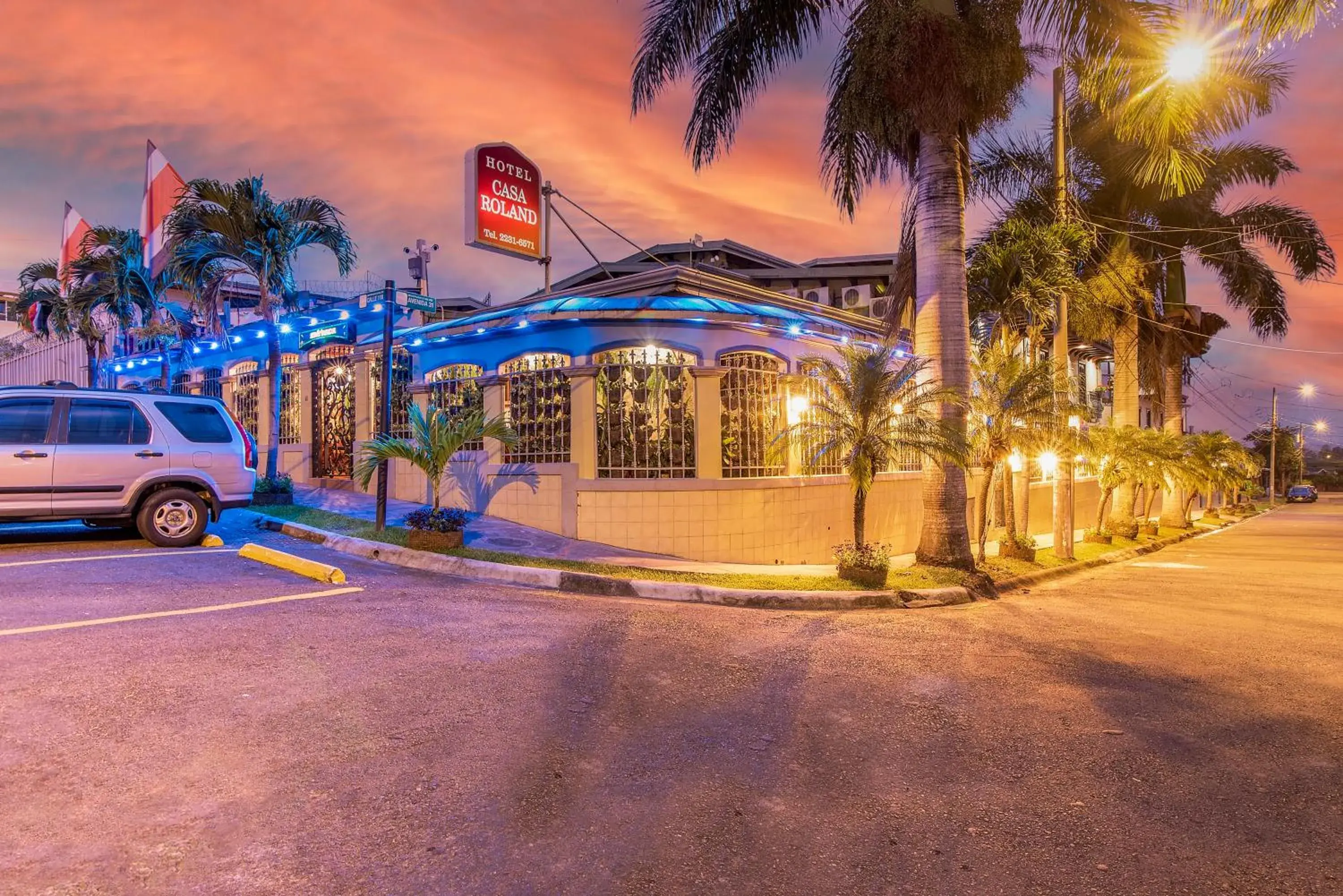 Property building in Hotel Casa Roland San Jose Property building in Hotel Casa Roland San Jose