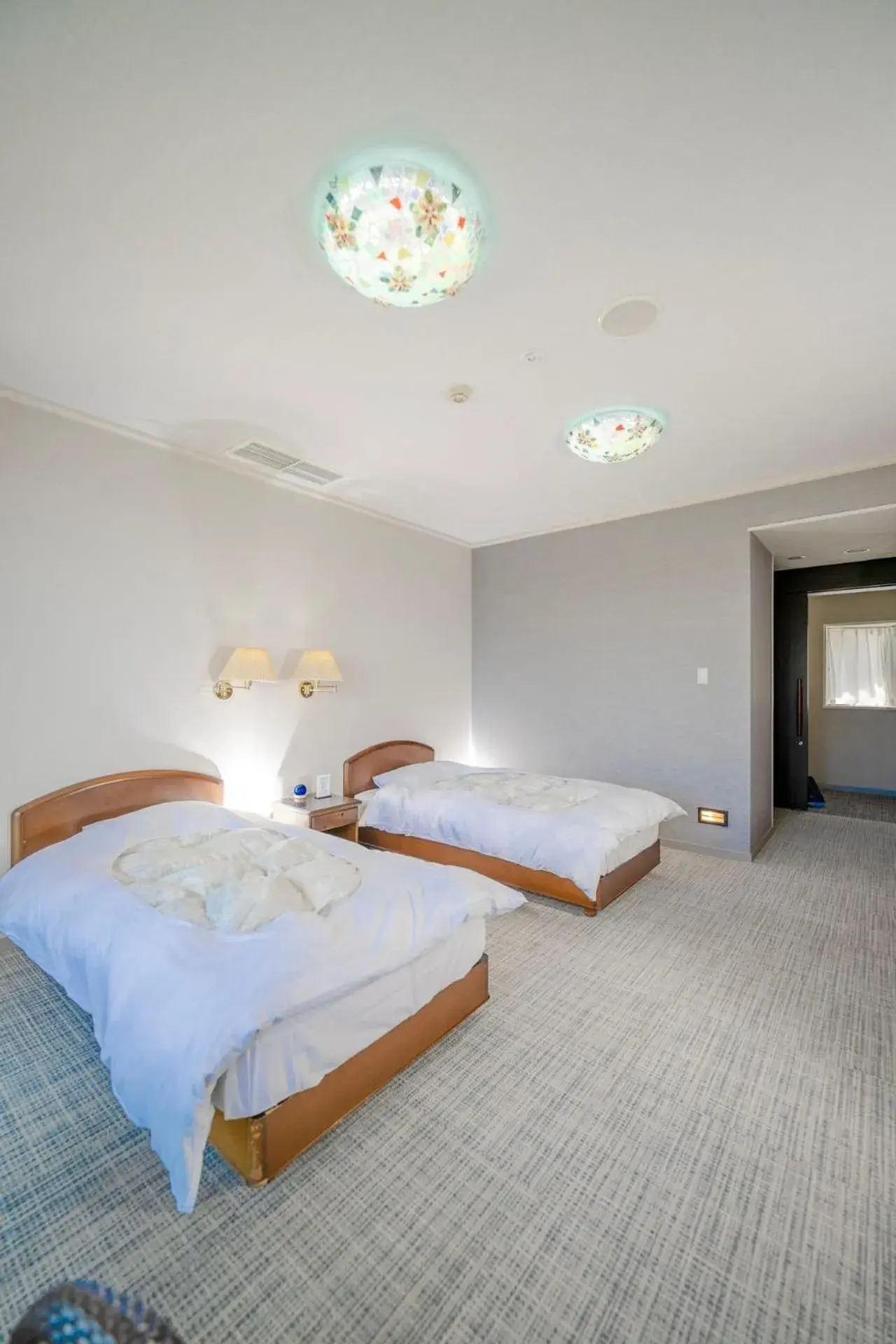 Bed in Manazuru Marin Hotel Bed in Manazuru Marin Hotel