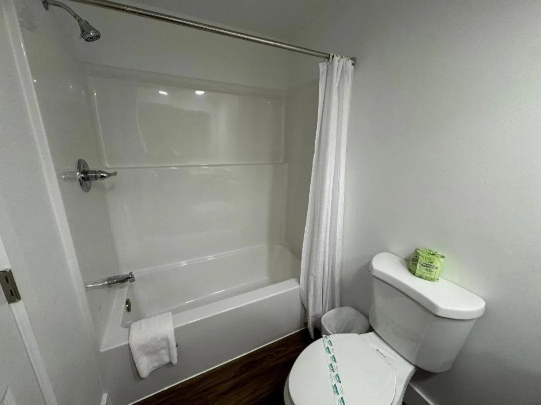 Shower in Studio Motel of Lake George