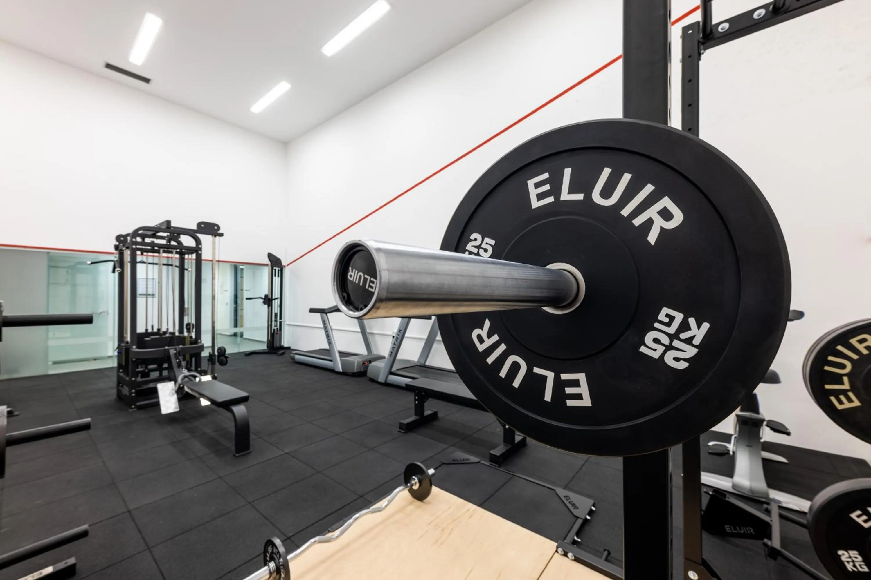 Fitness centre/facilities in Hotel Špik