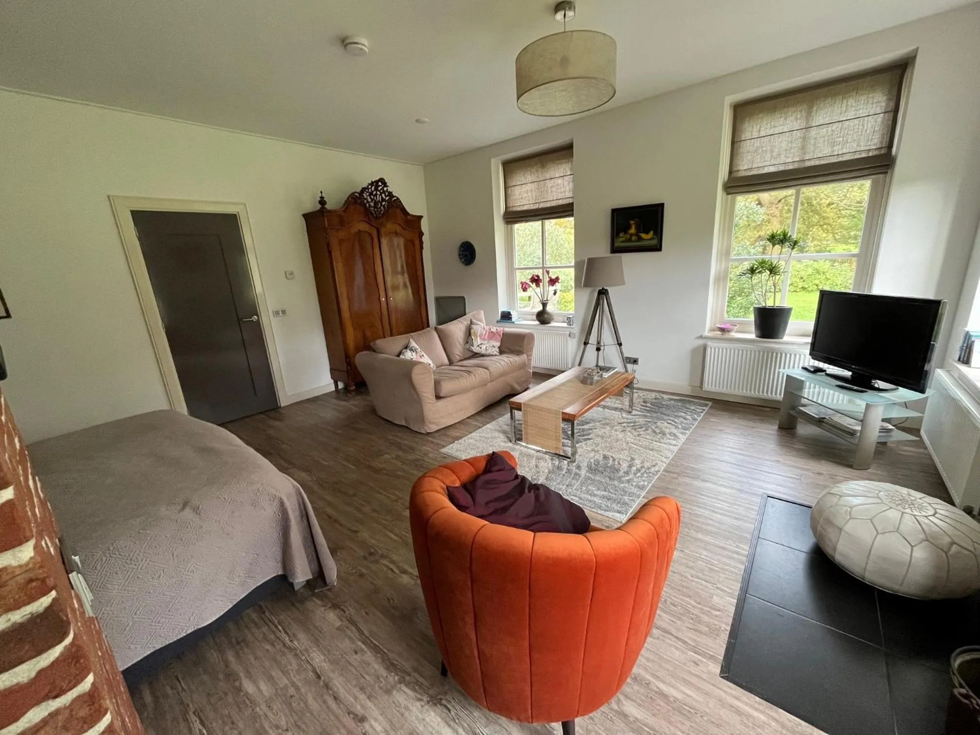 Seating area in De Hiddinghhoeve