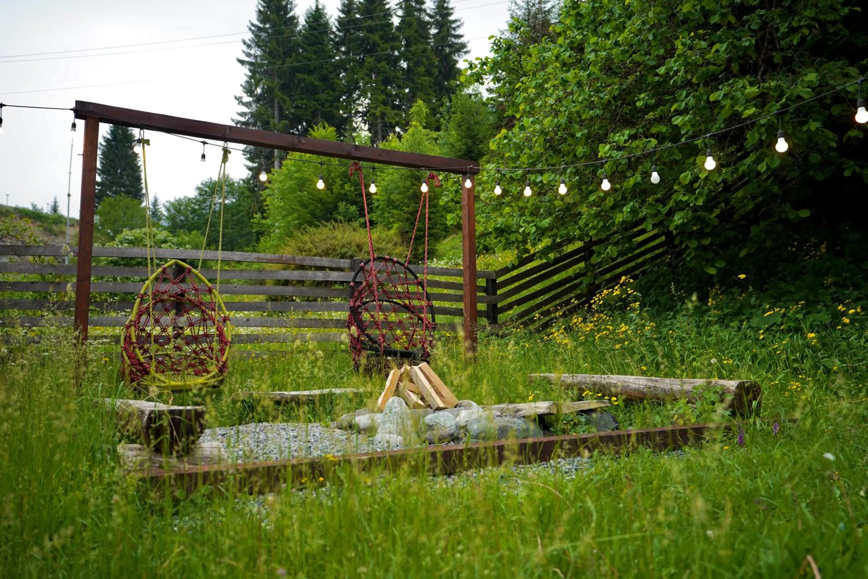 Children play ground in Mountain Cabins
