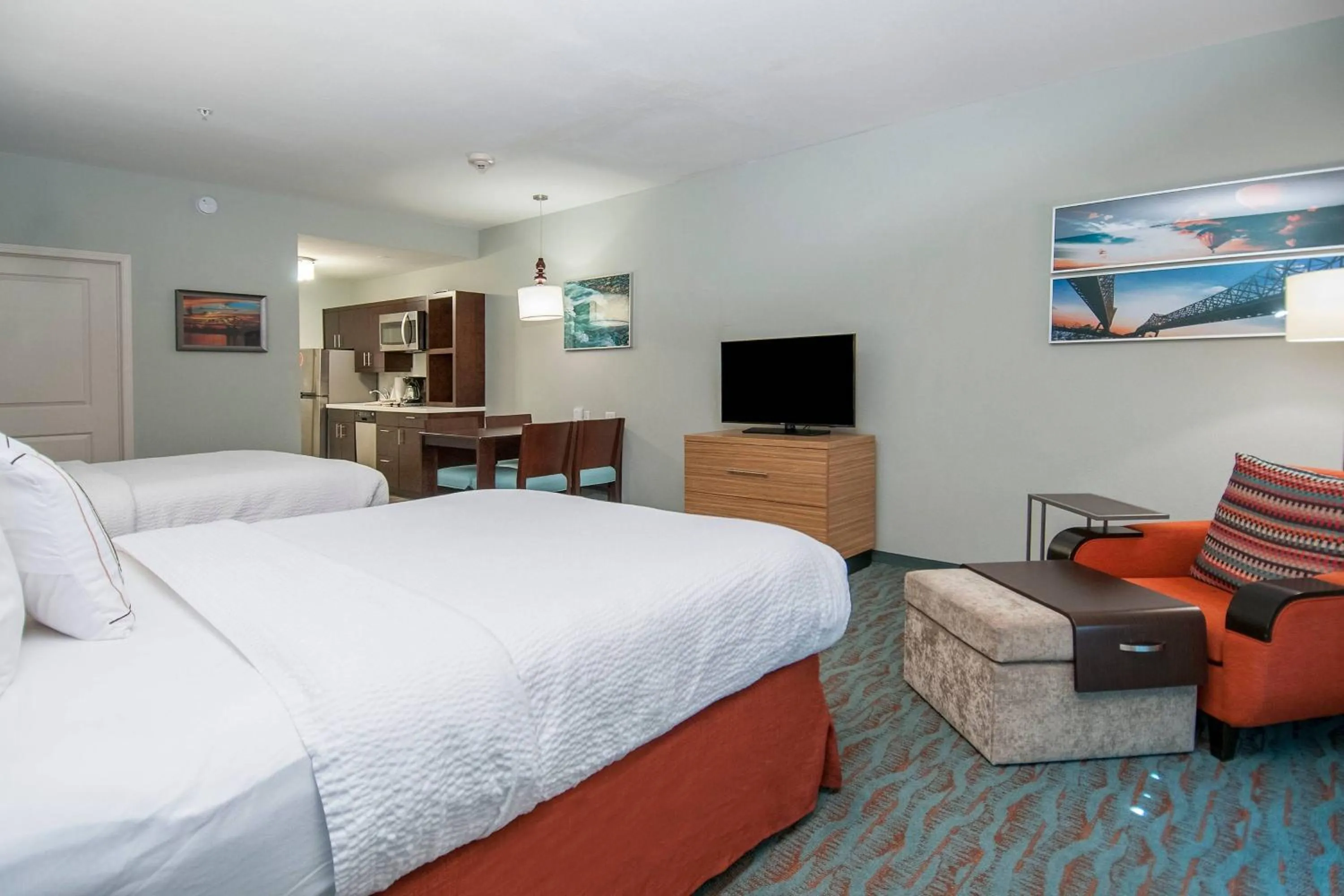 Photo of the whole room, Bed in TownePlace Suites by Marriott Vidalia Riverfront
