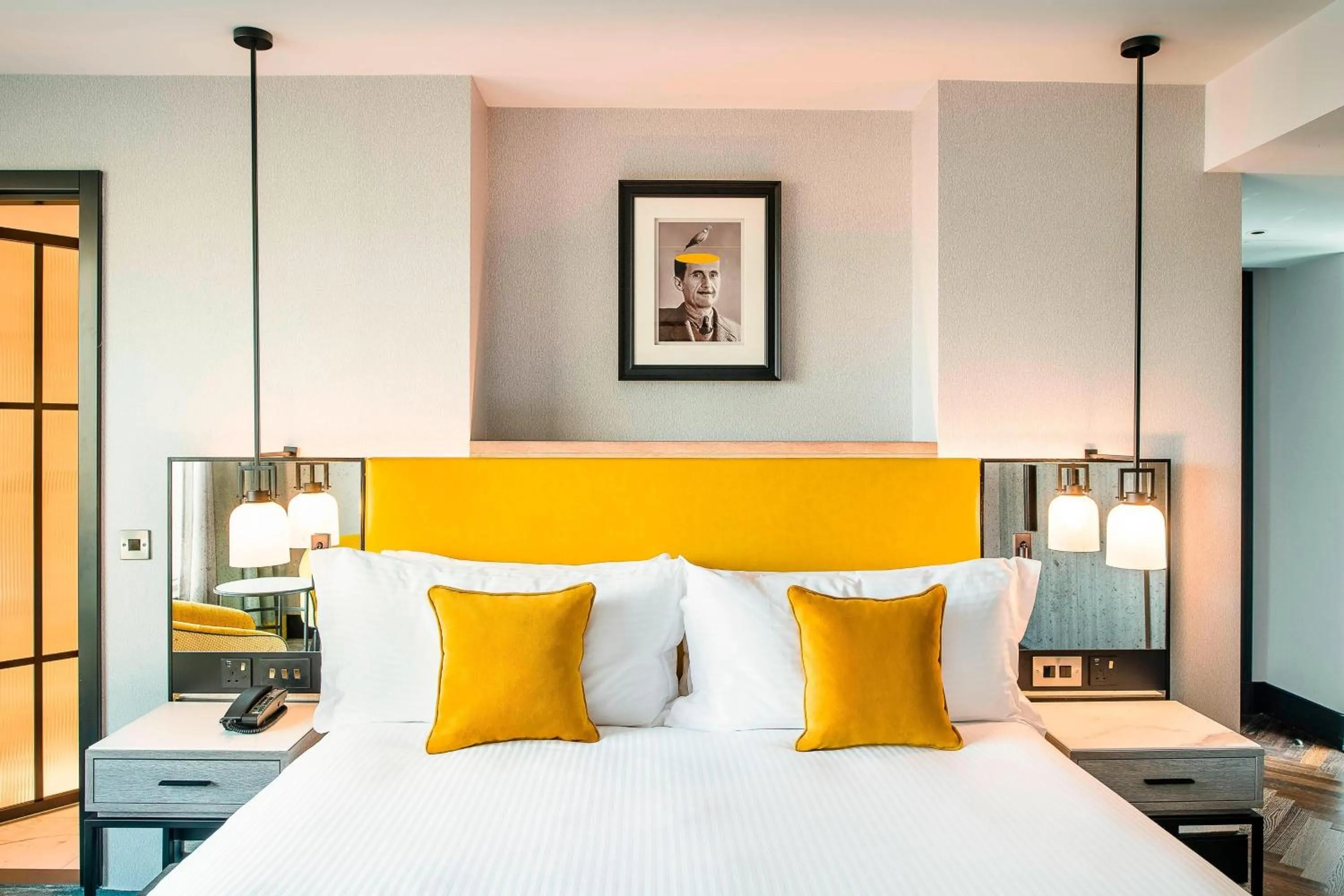 Photo of the whole room, Bed in The Dixon, Tower Bridge, Autograph Collection