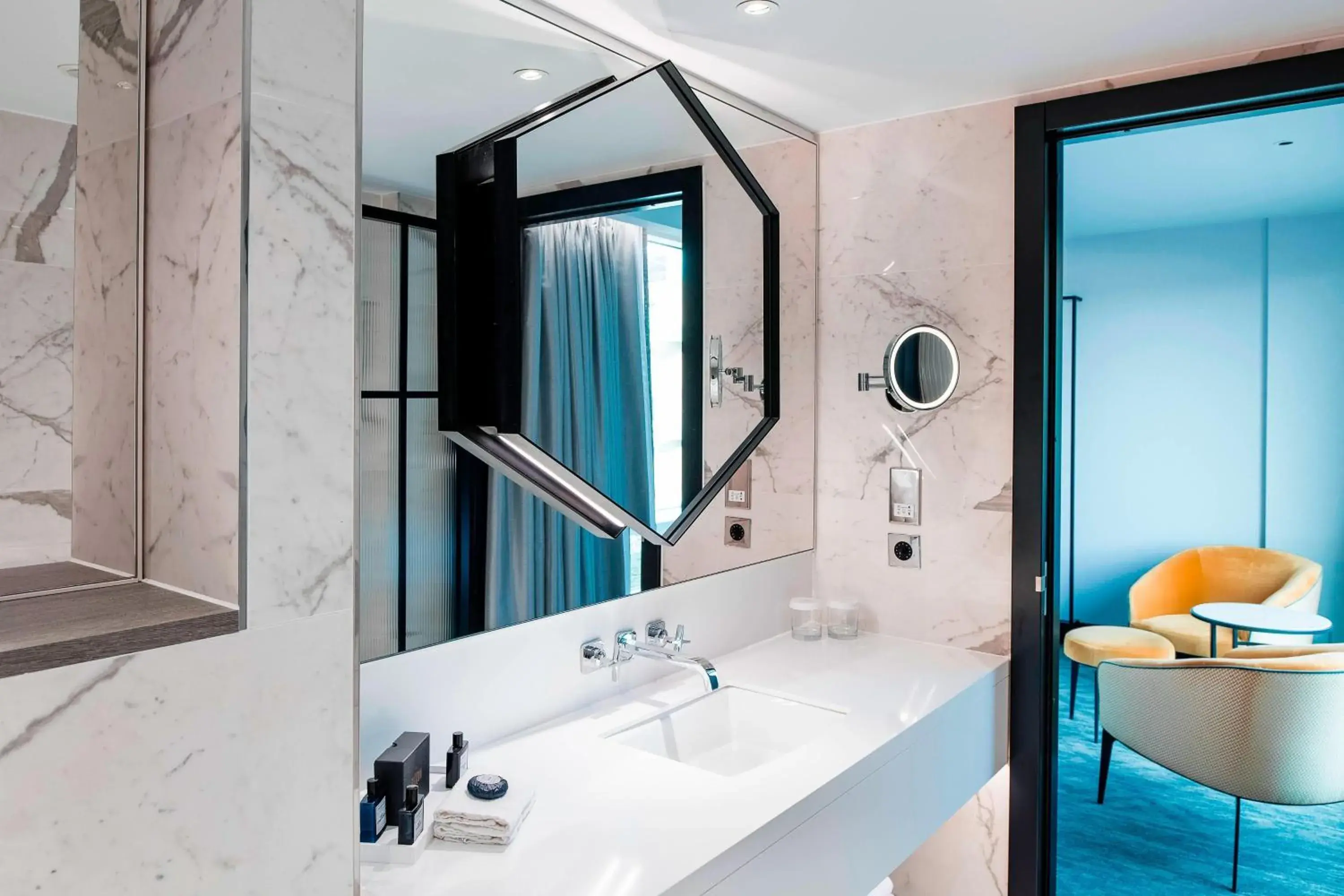 Bathroom in The Dixon, Tower Bridge, Autograph Collection Bathroom in The Dixon, Tower Bridge, Autograph Collection