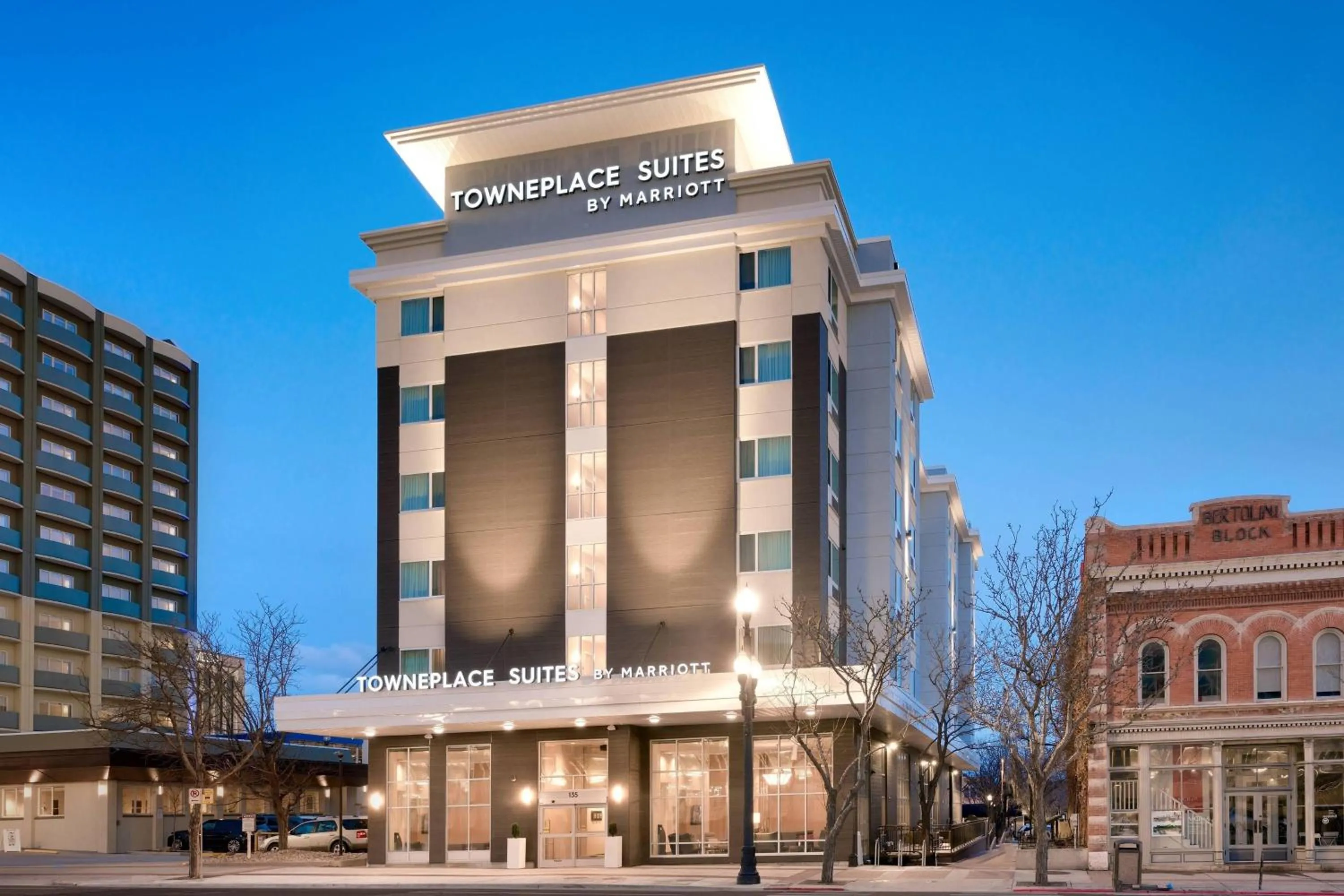 Property building in TownePlace Suites by Marriott Salt Lake City Downtown