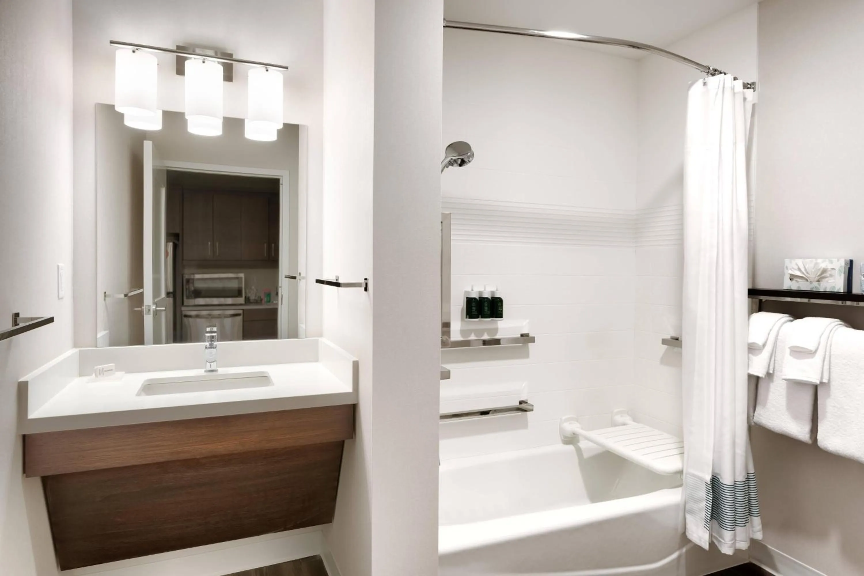 Bathroom in TownePlace Suites by Marriott Salt Lake City Downtown