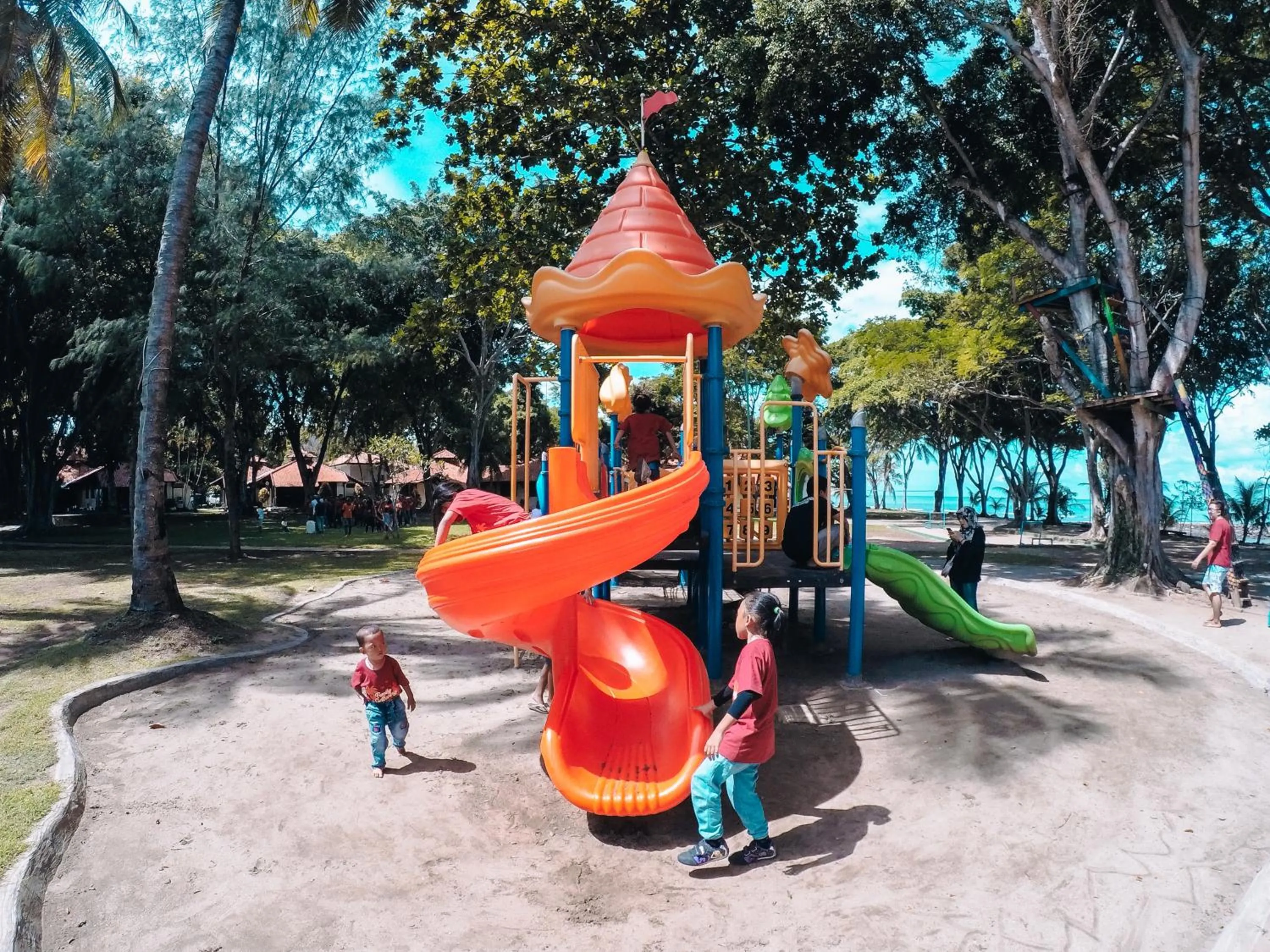 Children play ground in Mambruk Hotel & Convention