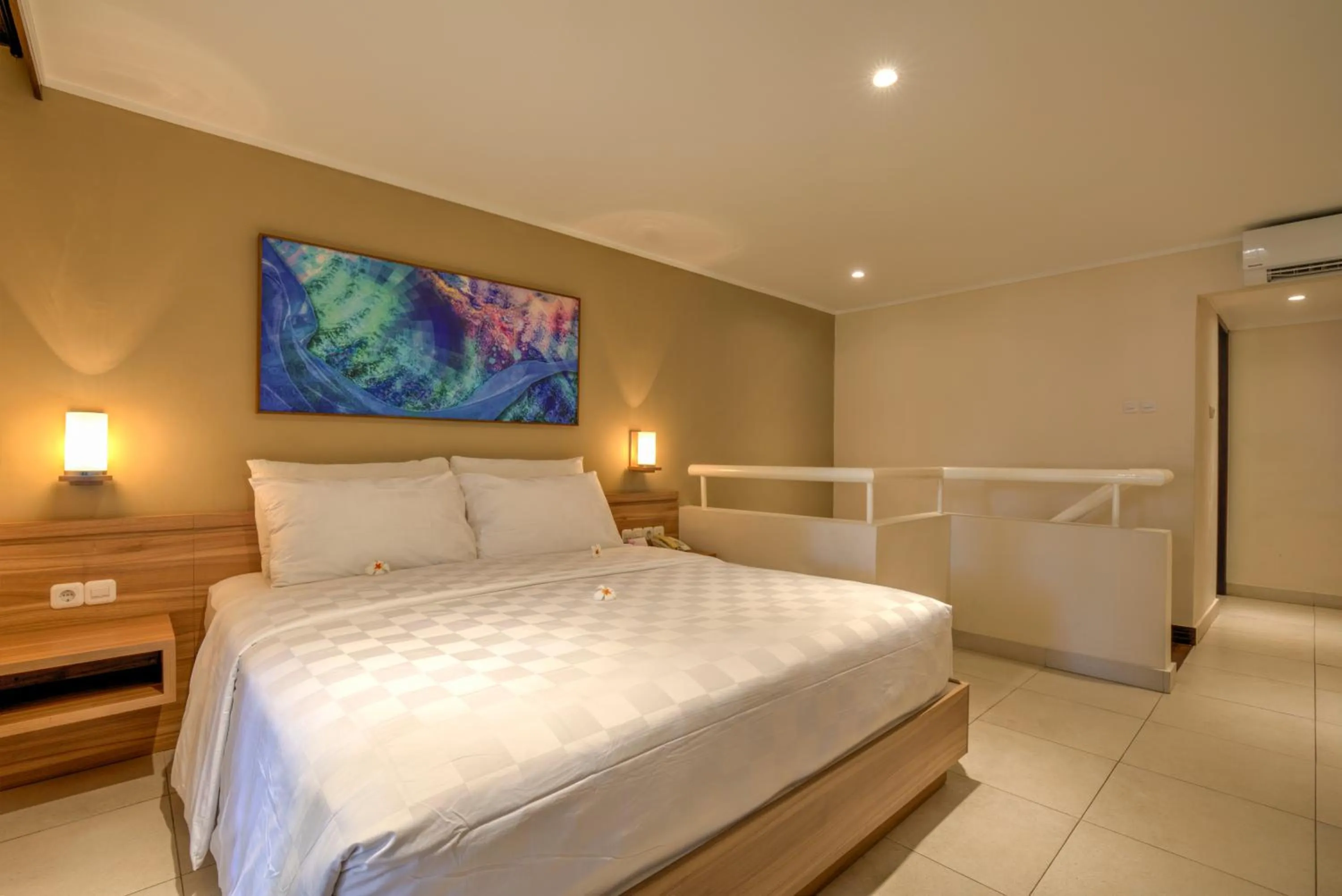 Bed in Mambruk Hotel & Convention