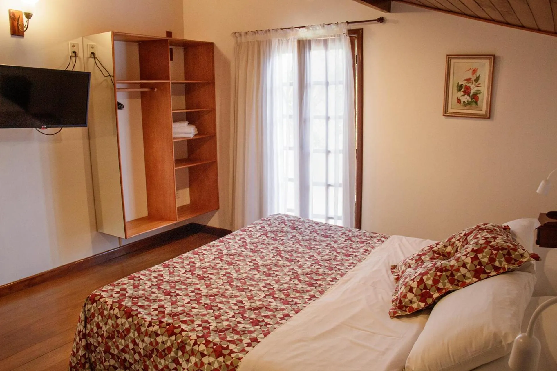 Bed in Pousada Imperial Koeler