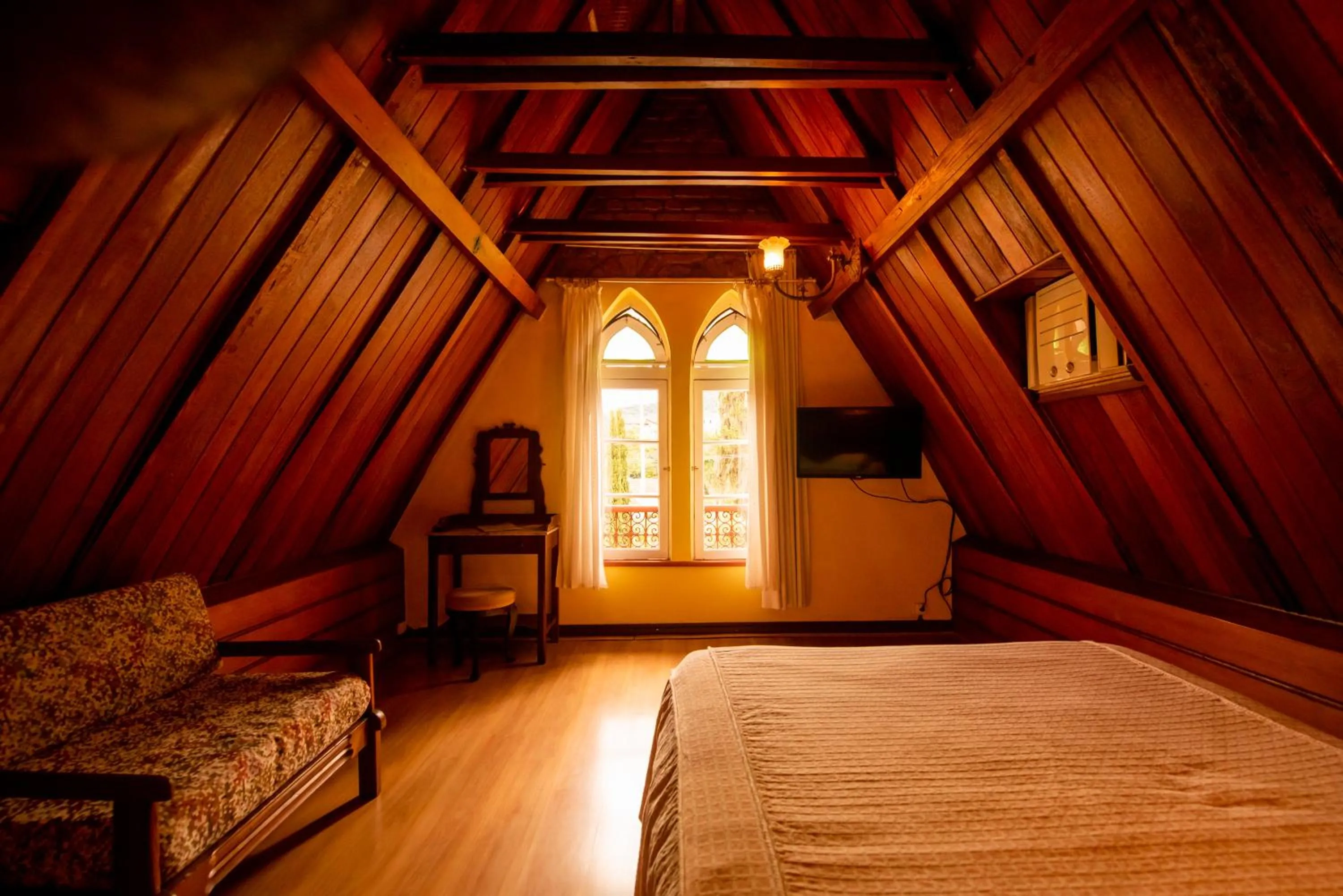 Bed in Pousada Imperial Koeler