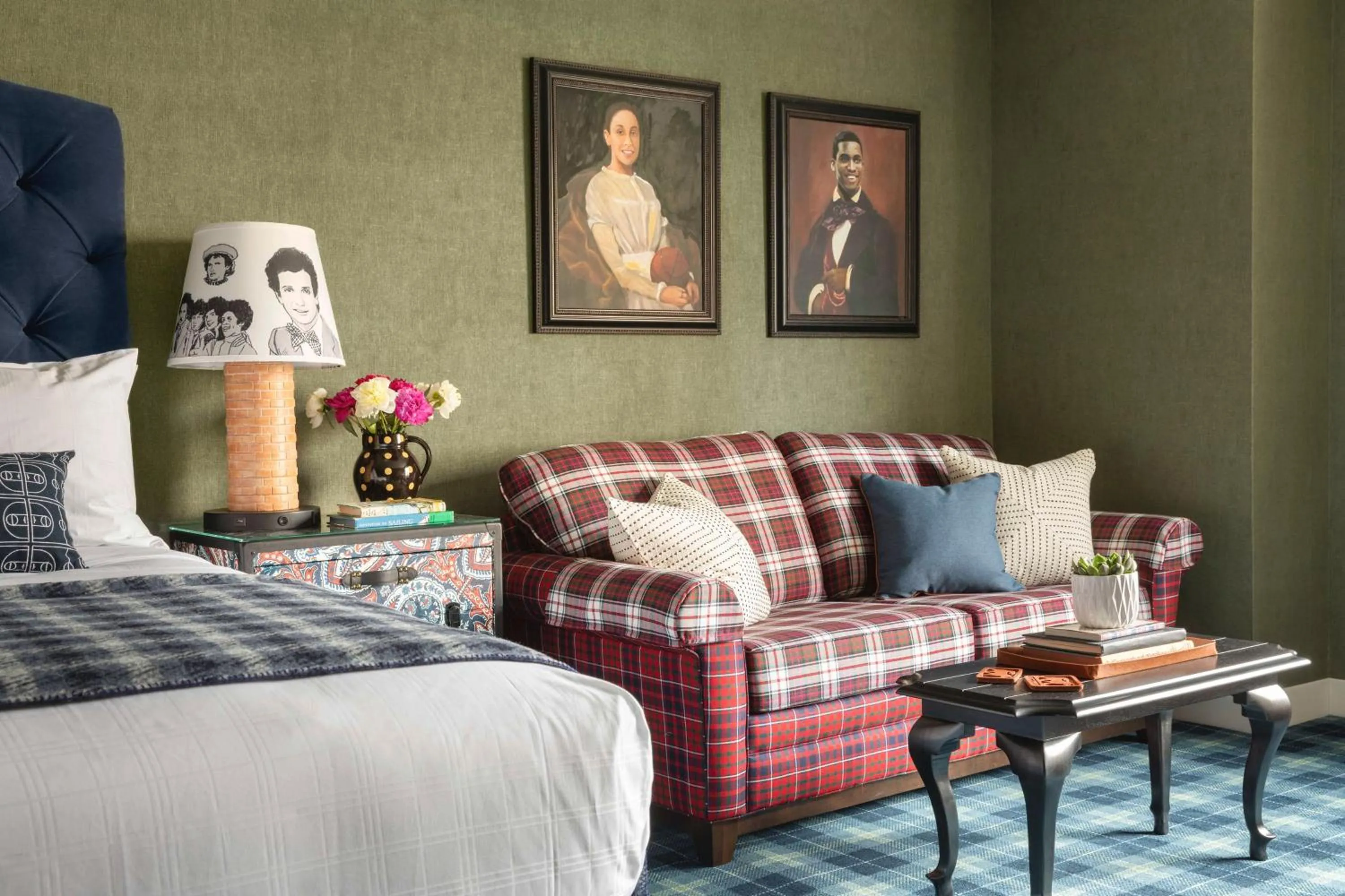 Living room, Bed in Graduate by Hilton Storrs