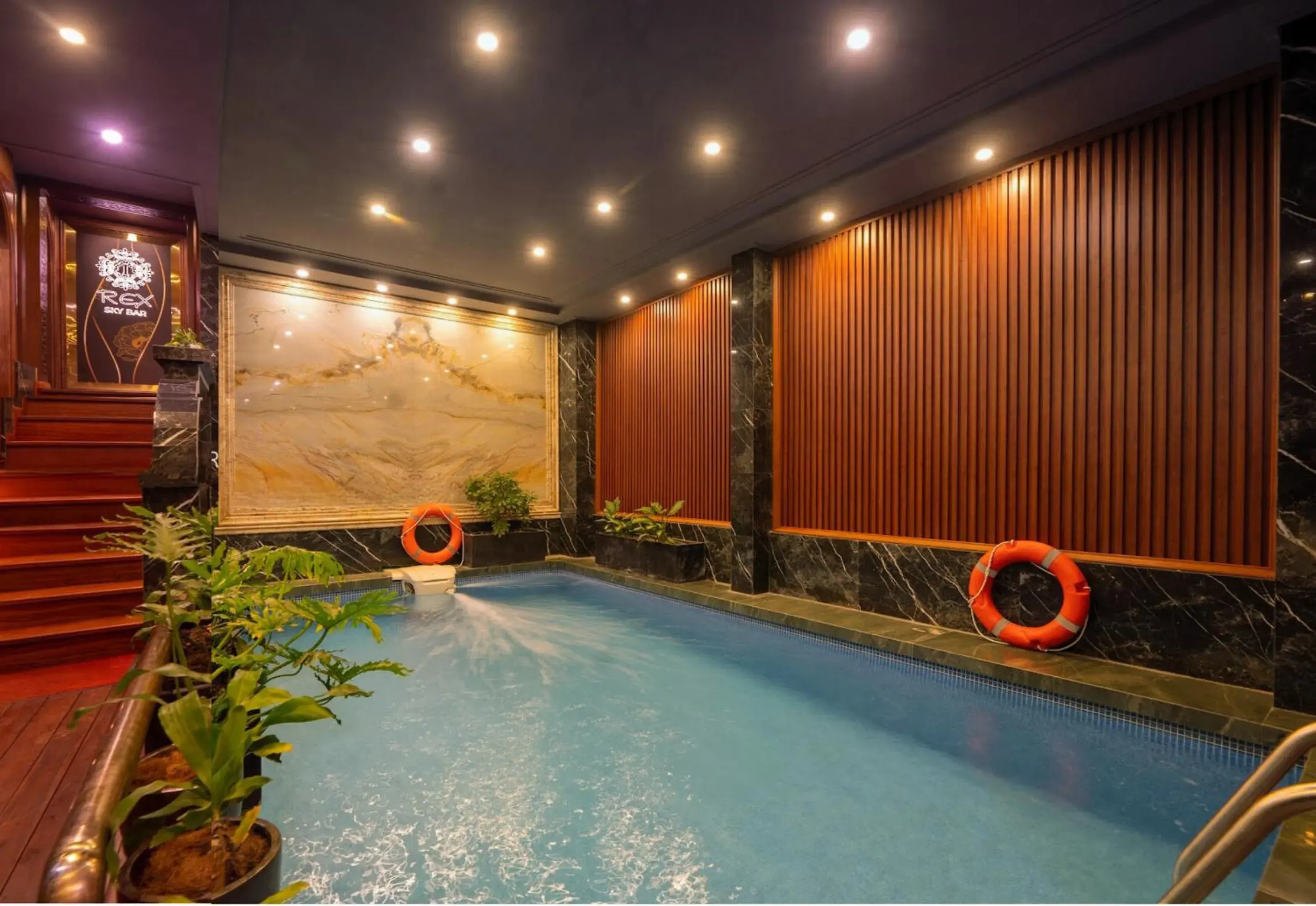 Swimming pool in Rex Hanoi Hotel Swimming pool in Rex Hanoi Hotel