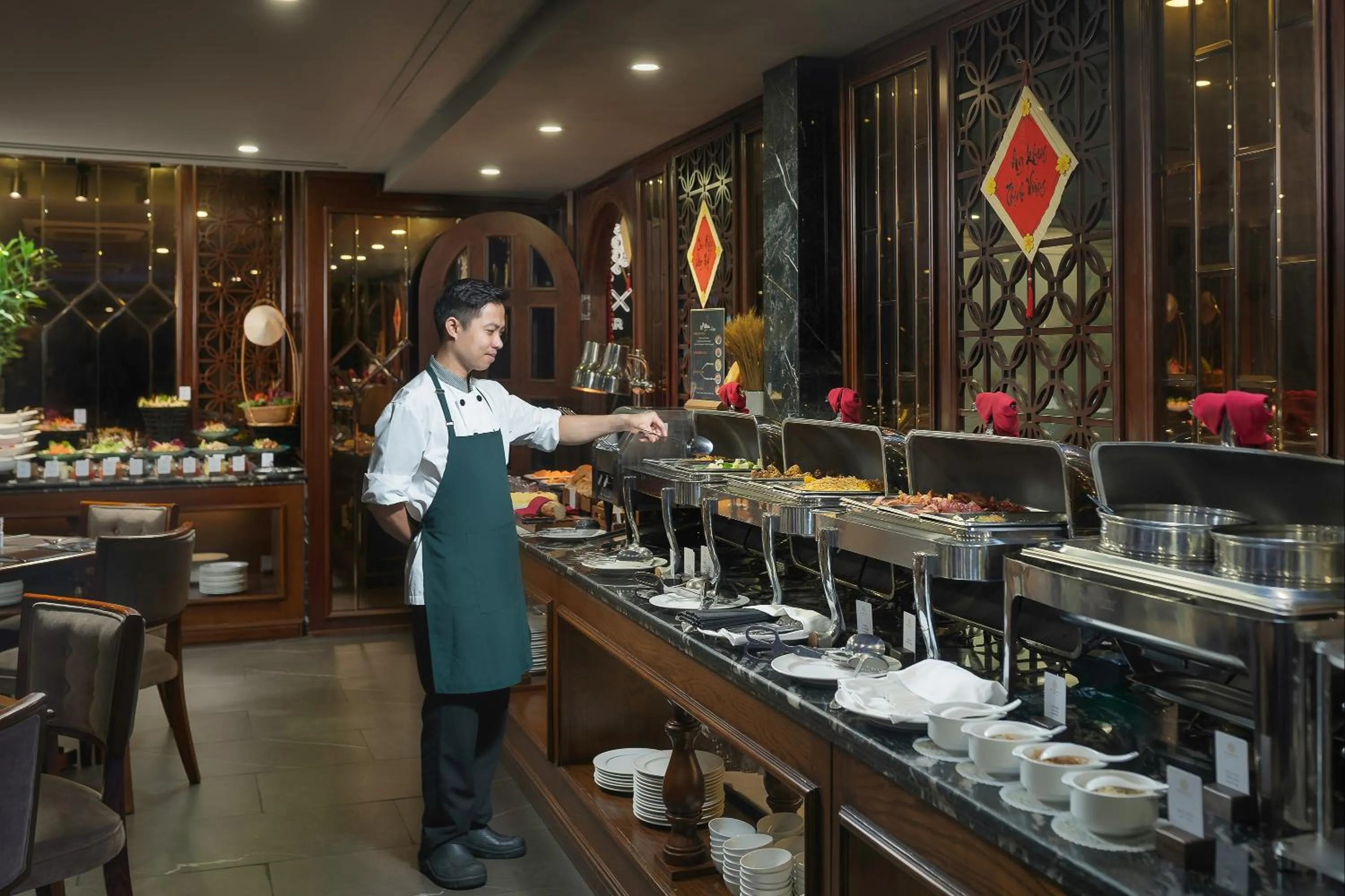 Breakfast in Rex Hanoi Hotel