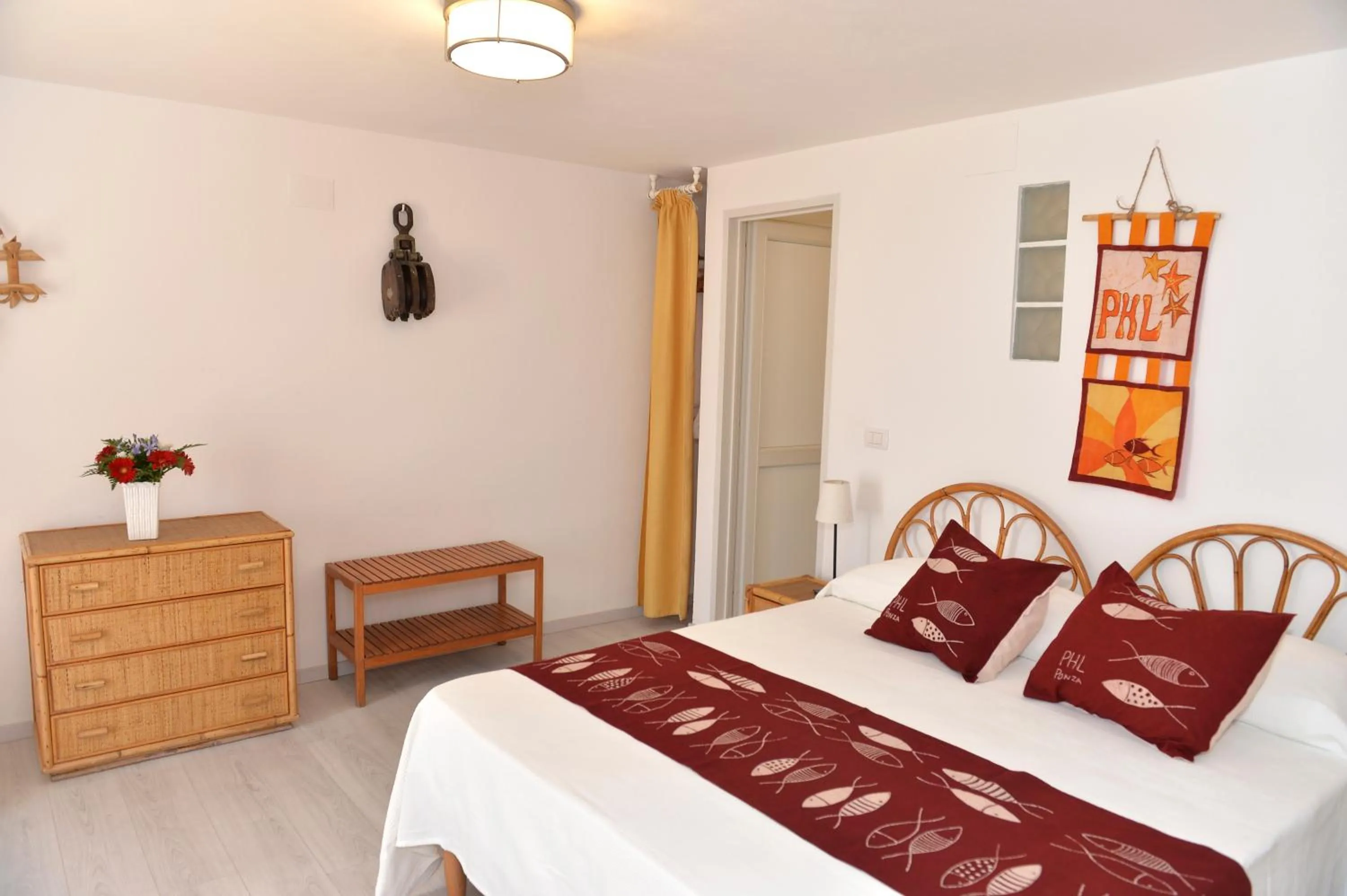 Bed in Piccolo Hotel Luisa