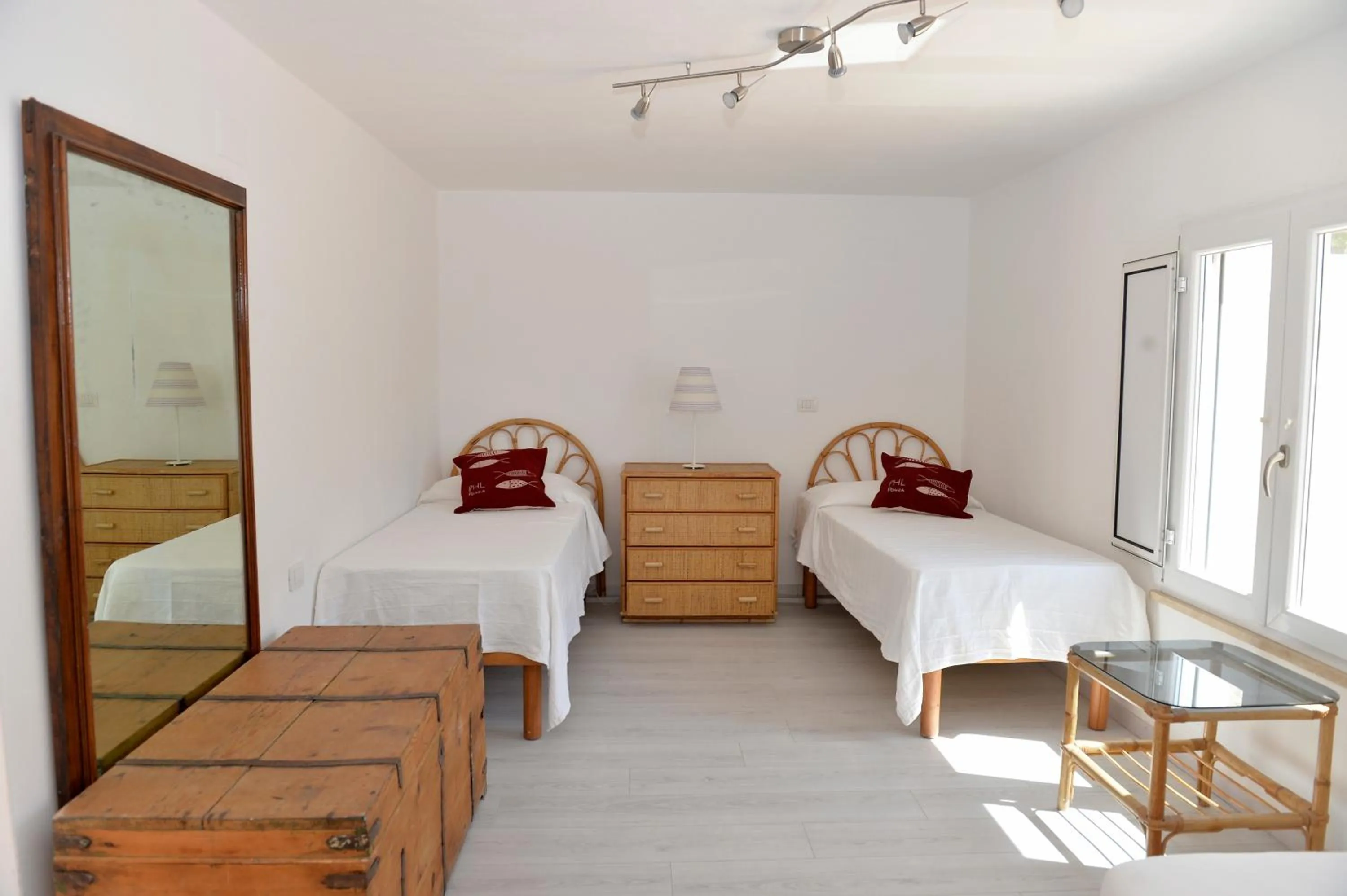 Bed in Piccolo Hotel Luisa