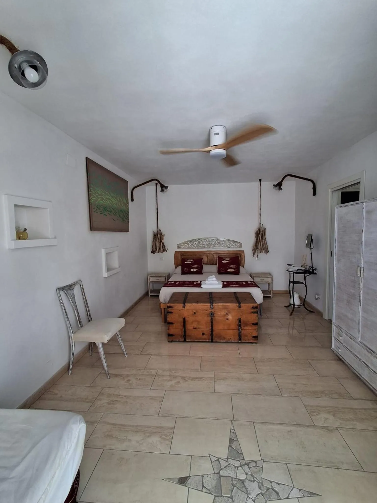 Bed in Piccolo Hotel Luisa