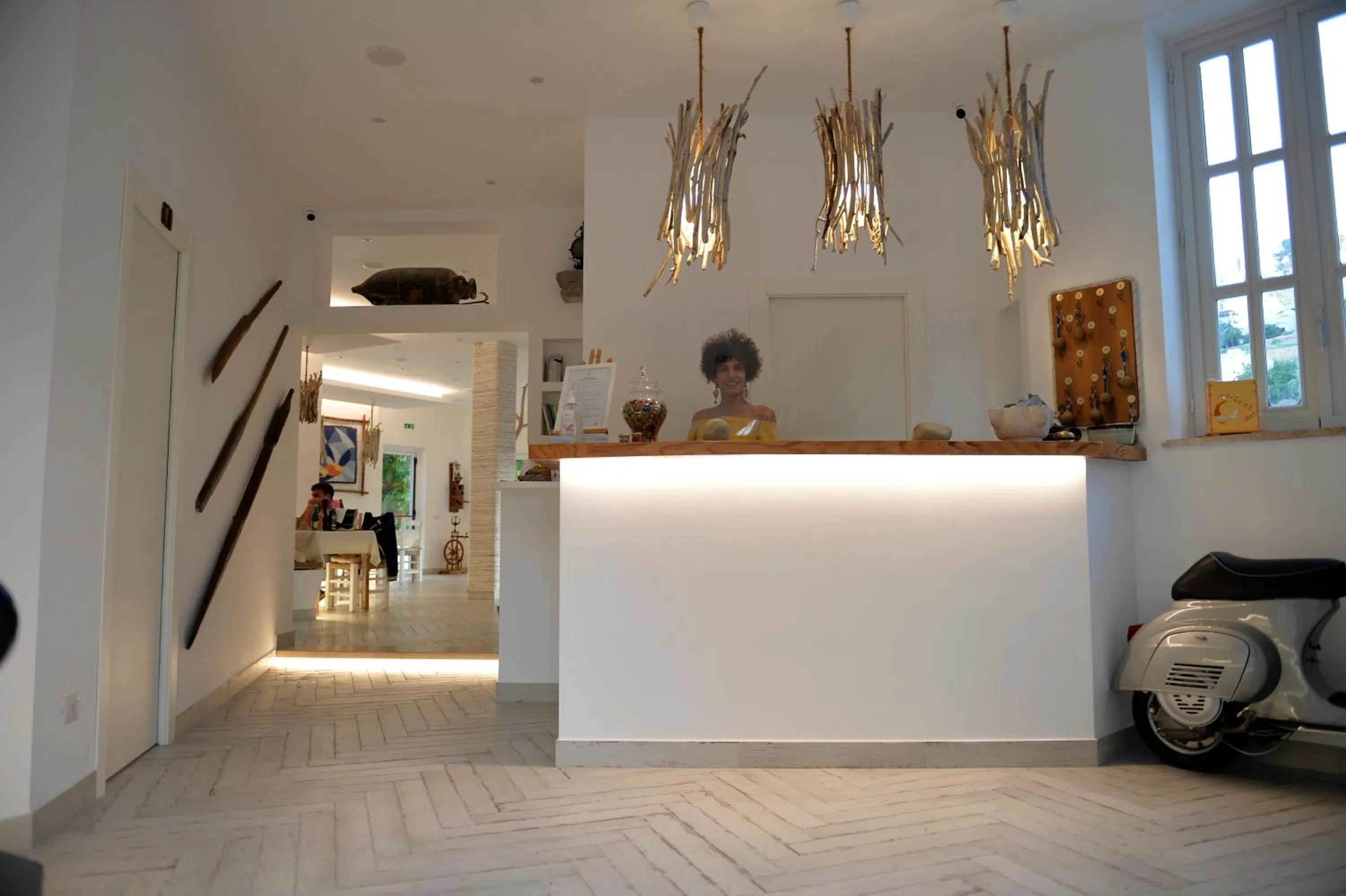 Lobby or reception in Piccolo Hotel Luisa