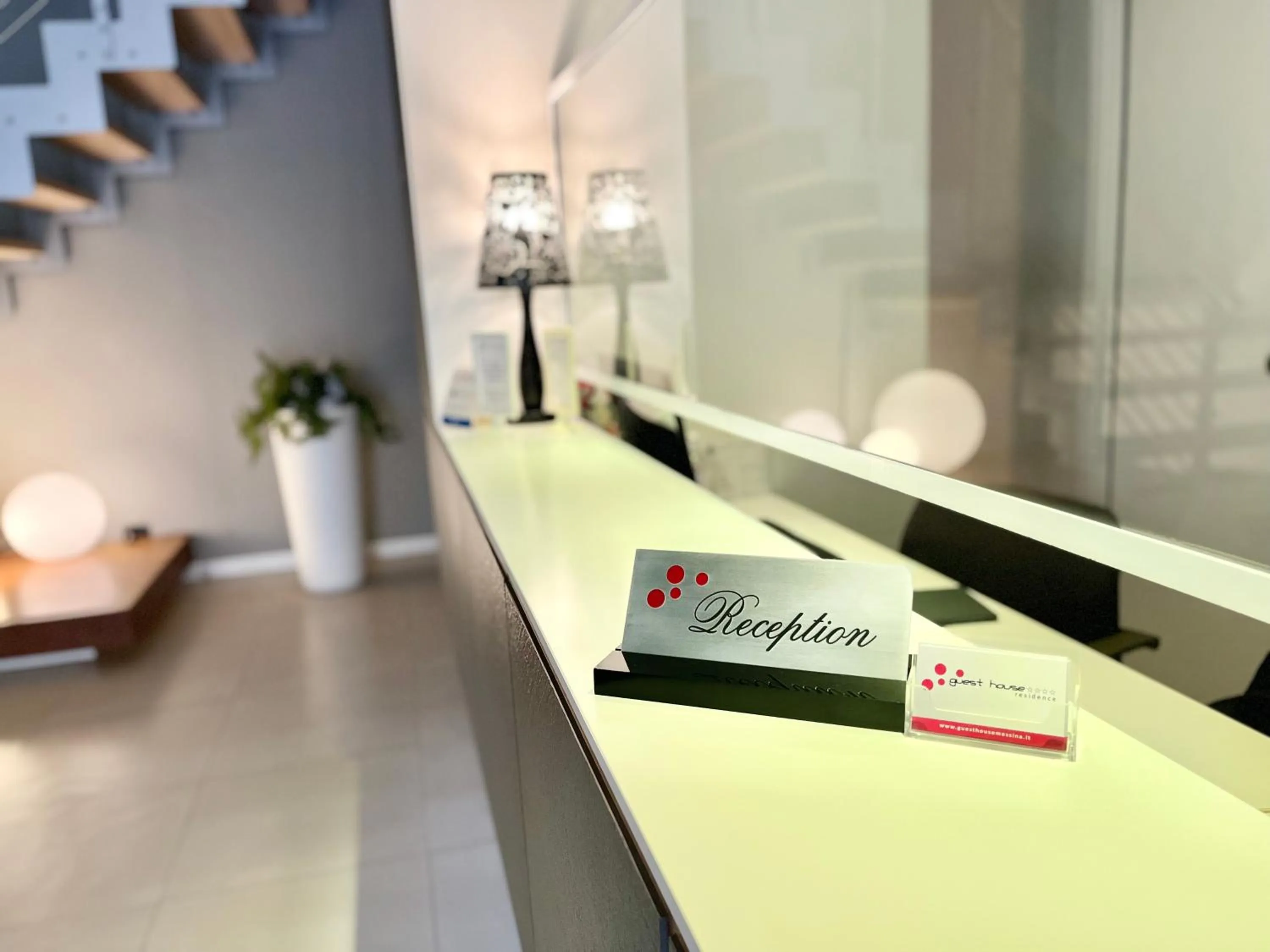 Lobby or reception in Guest House Residence