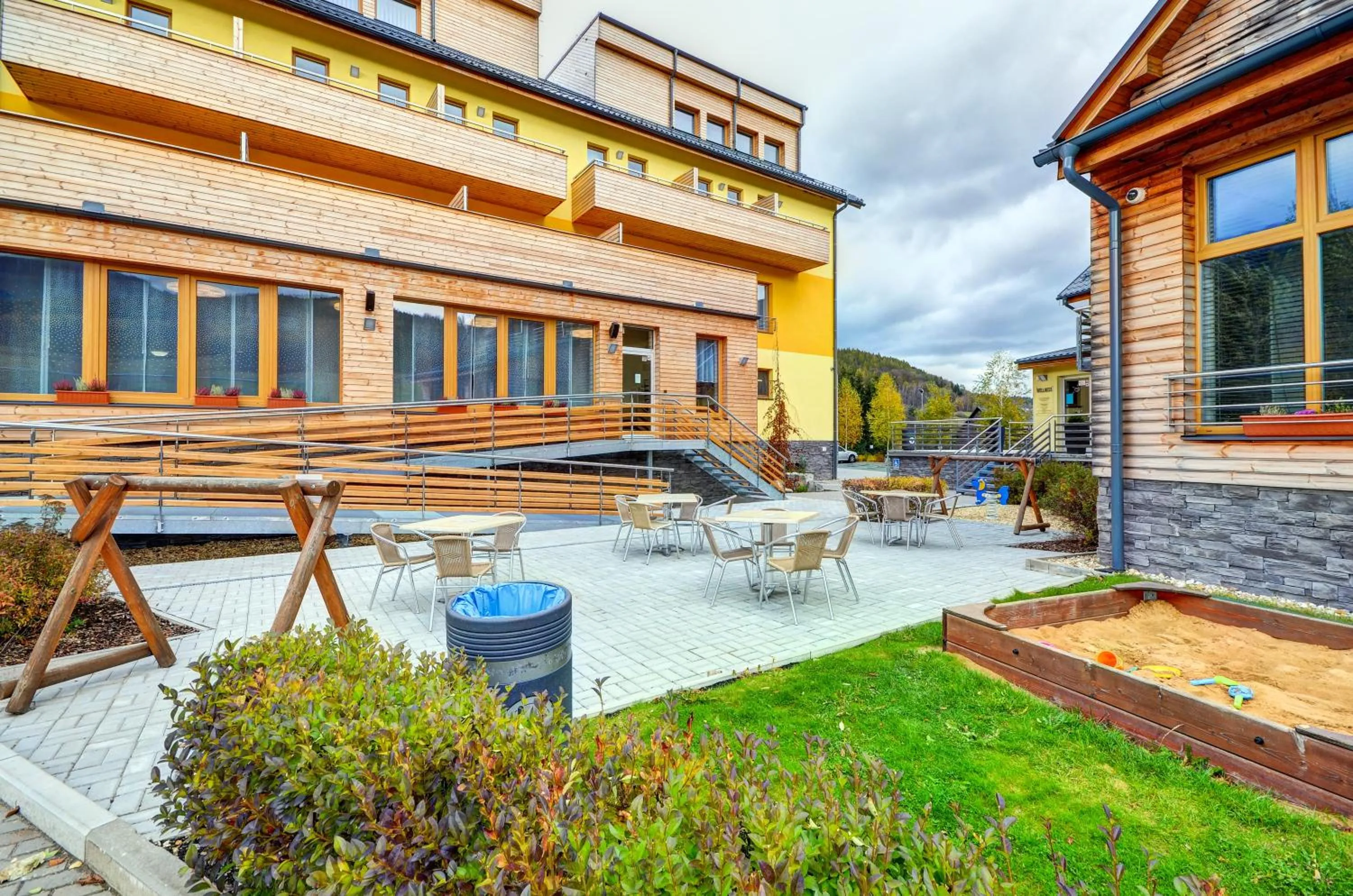 Garden in Hotel Helios