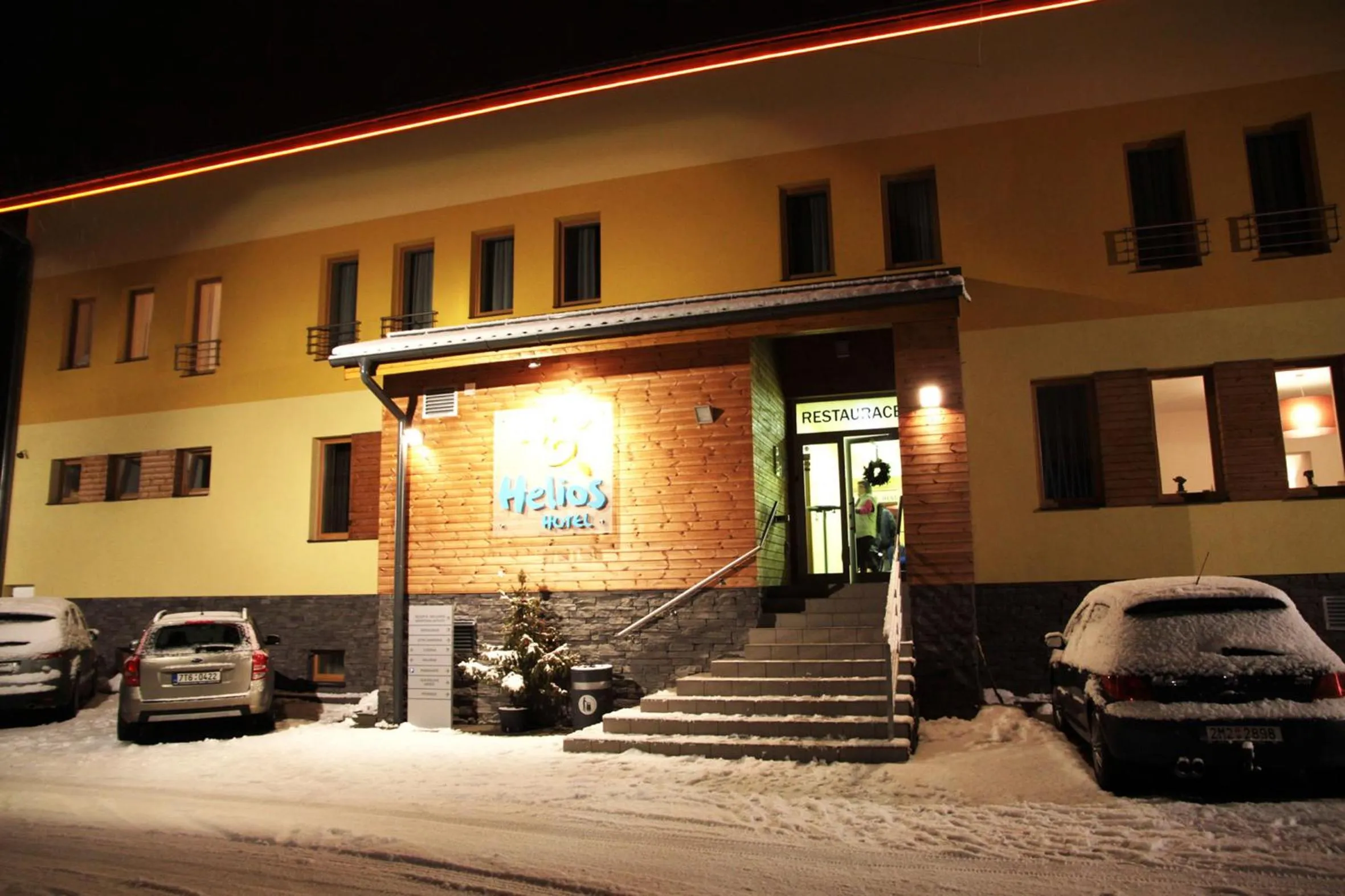 Facade/entrance in Hotel Helios