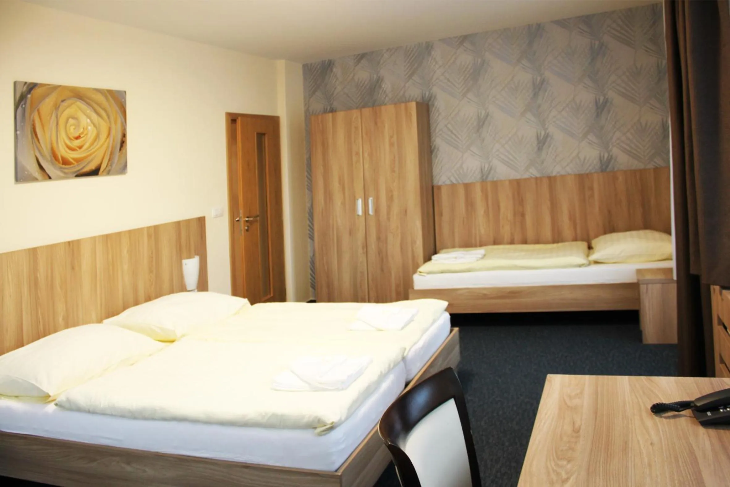 Bedroom, Bed in Hotel Helios