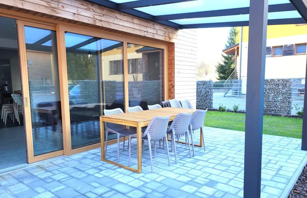 Seating area in Hotel Helios