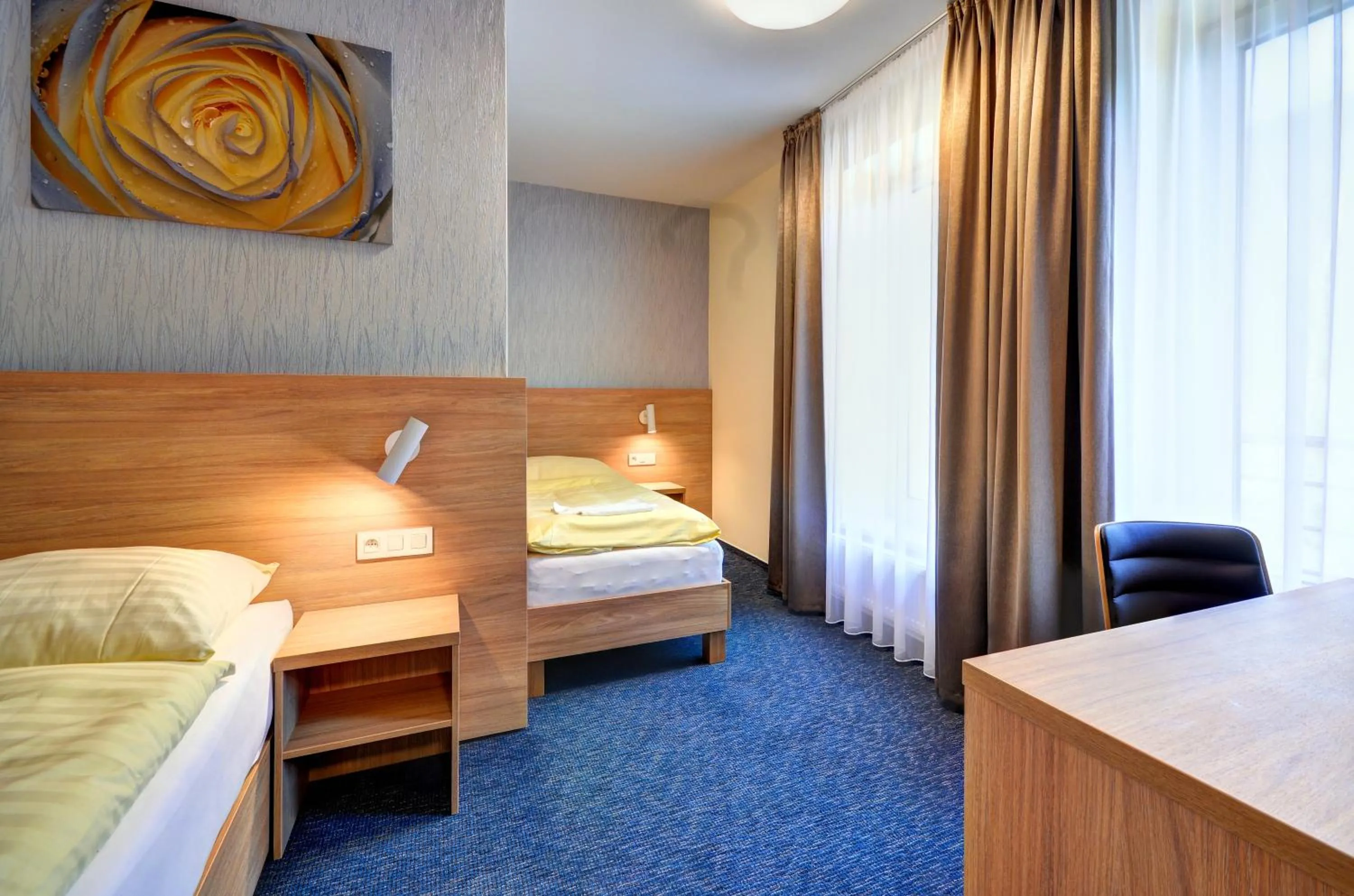 Bedroom, Bed in Hotel Helios