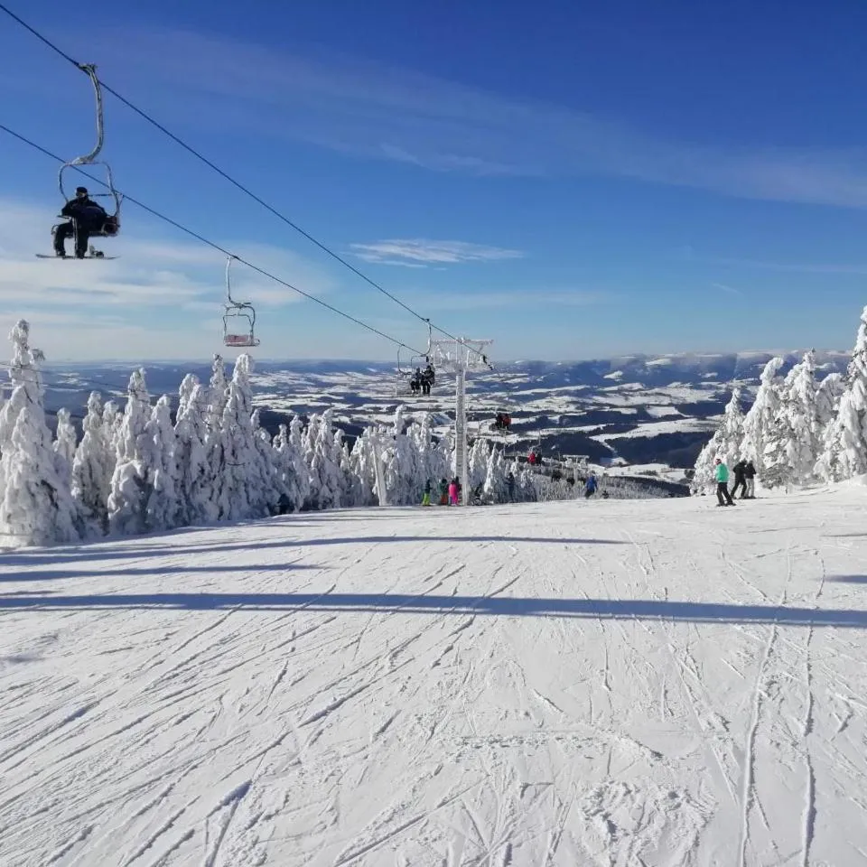 Skiing in Hotel Helios