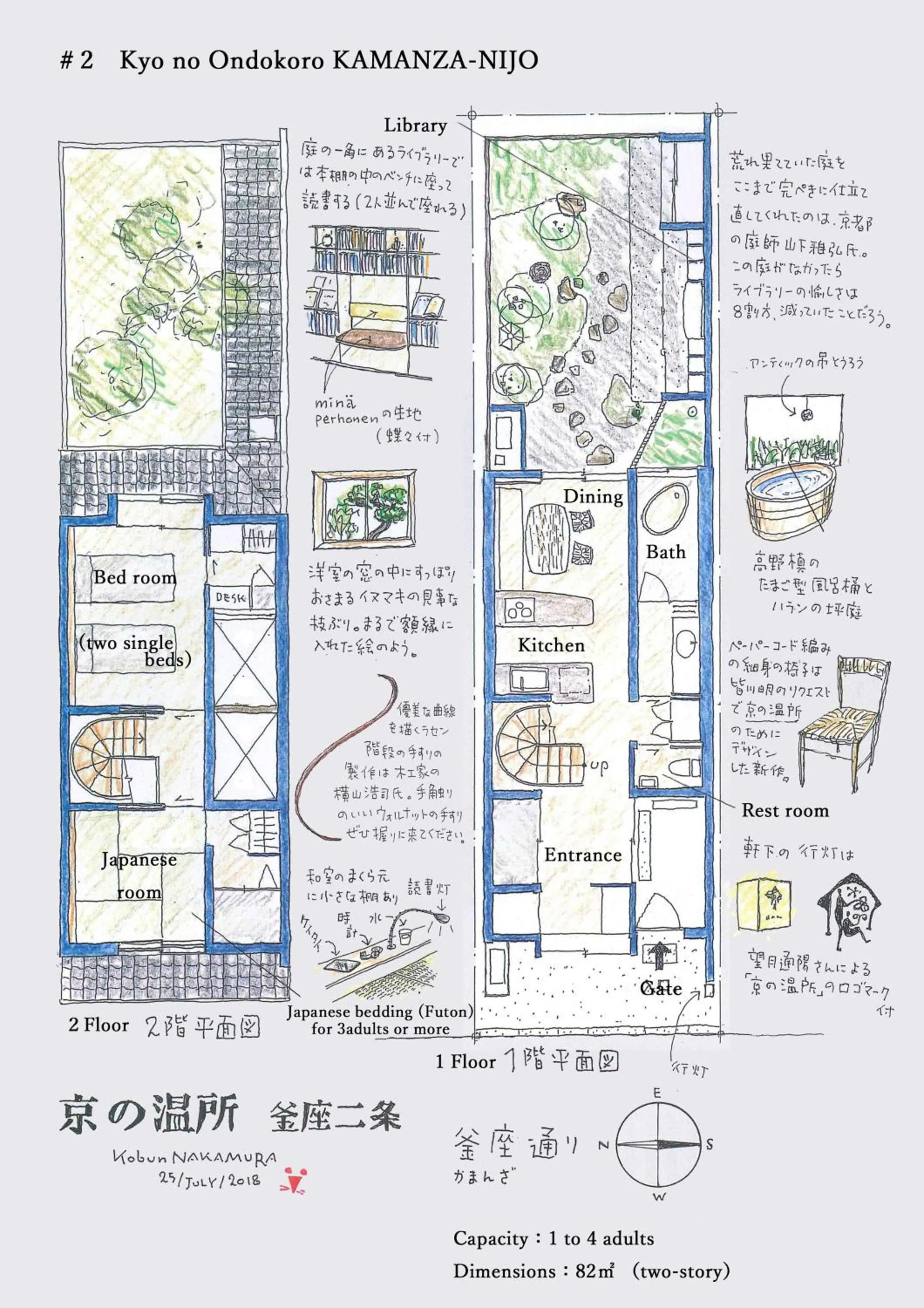 Floor plan in Kyo no Ondokoro Kamanza Nijo #2