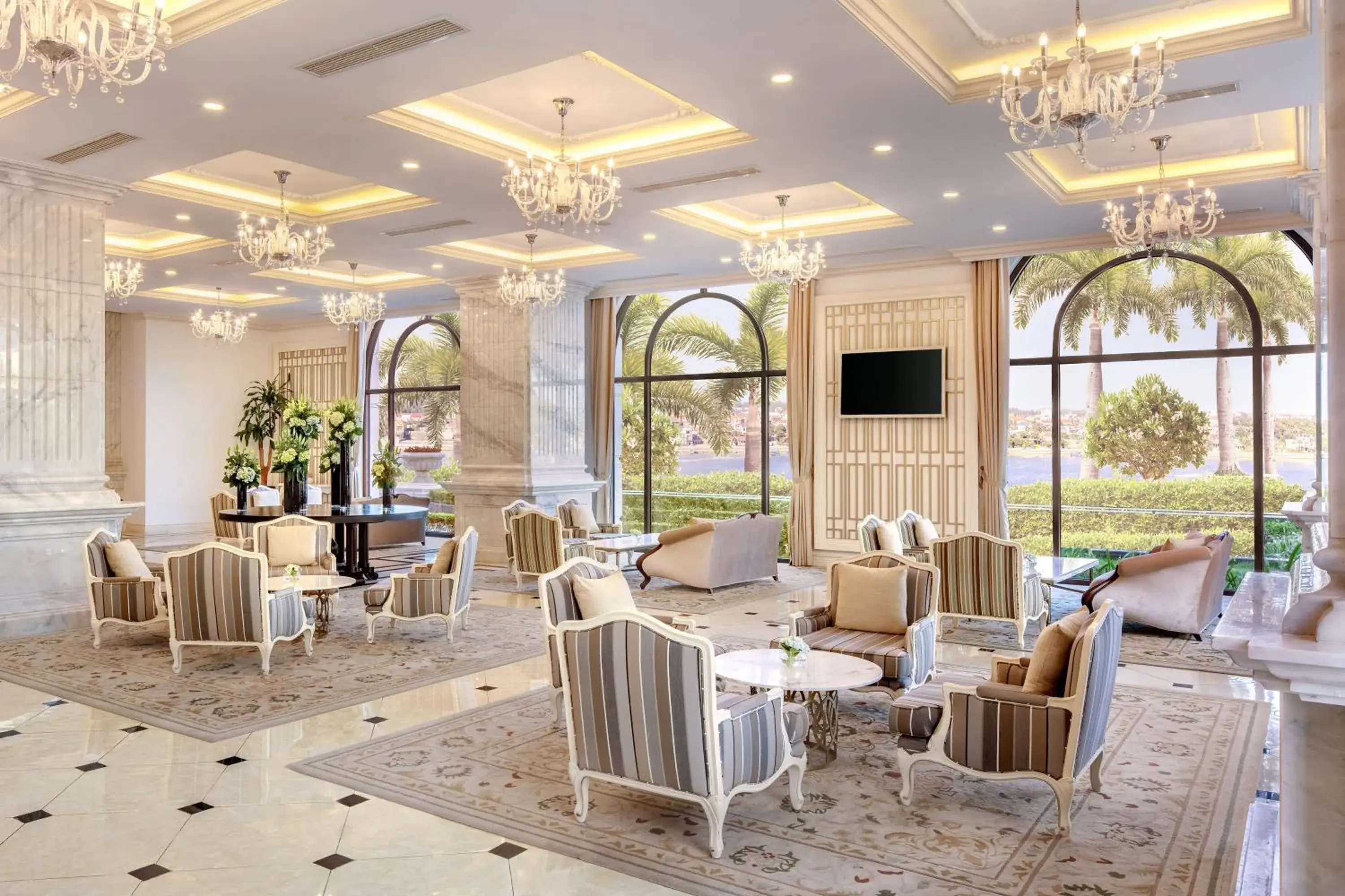 Lobby or reception in Melia Vinpearl Quang Binh Lobby or reception in Melia Vinpearl Quang Binh