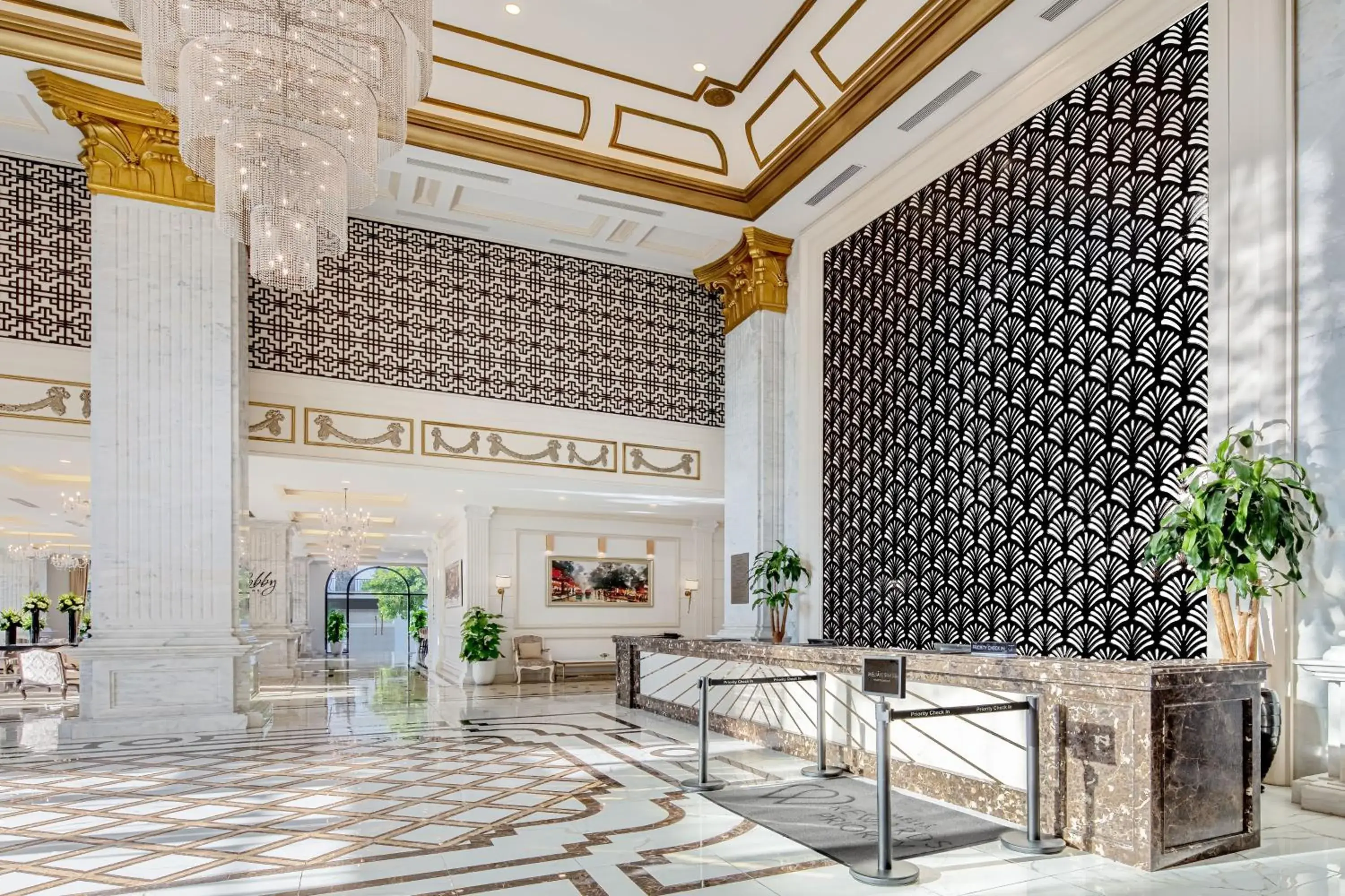 Lobby or reception in Melia Vinpearl Quang Binh Lobby or reception in Melia Vinpearl Quang Binh