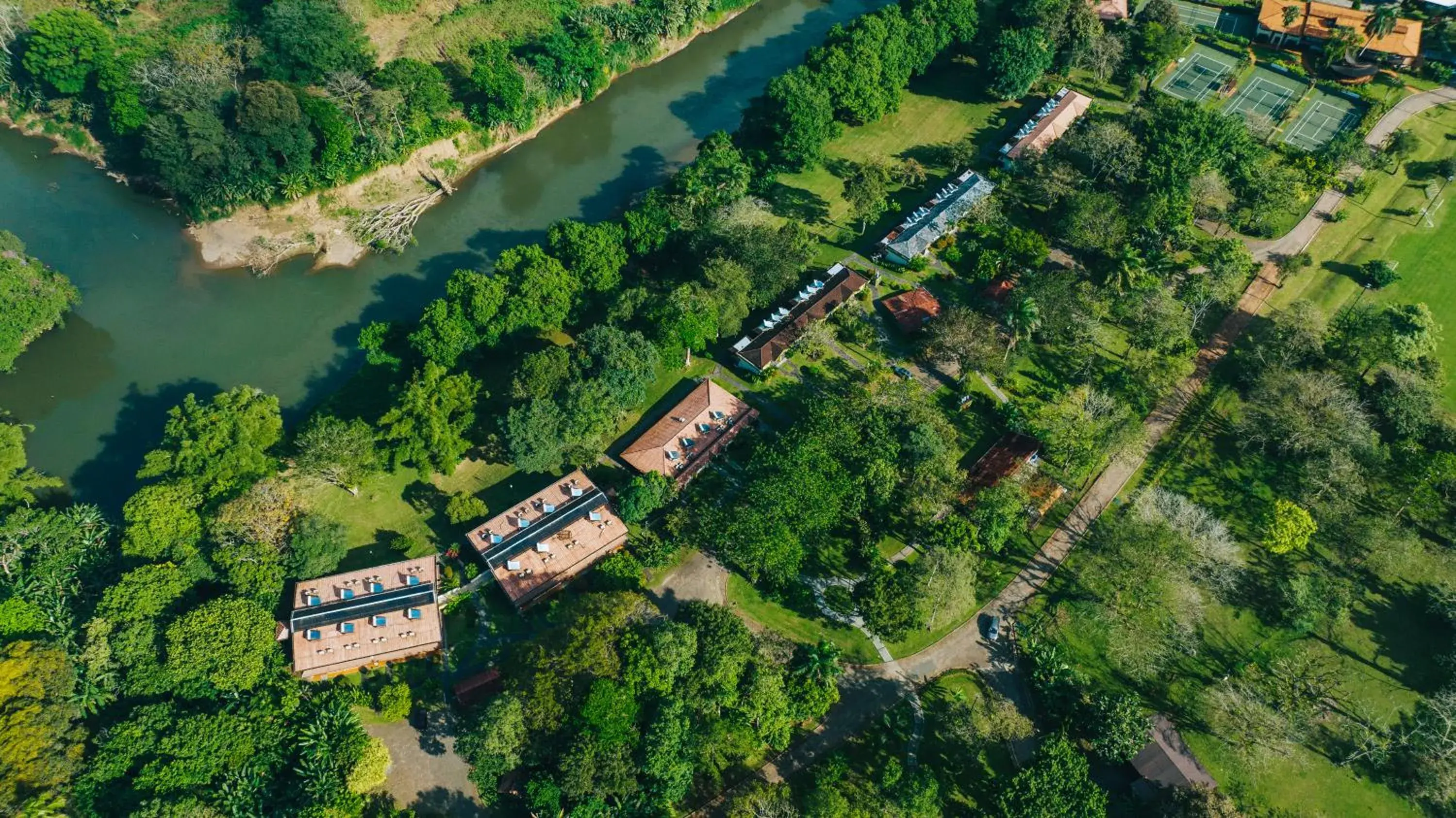 Bird's eye view in Tilajari Hotel Resort Bird's eye view in Tilajari Hotel Resort
