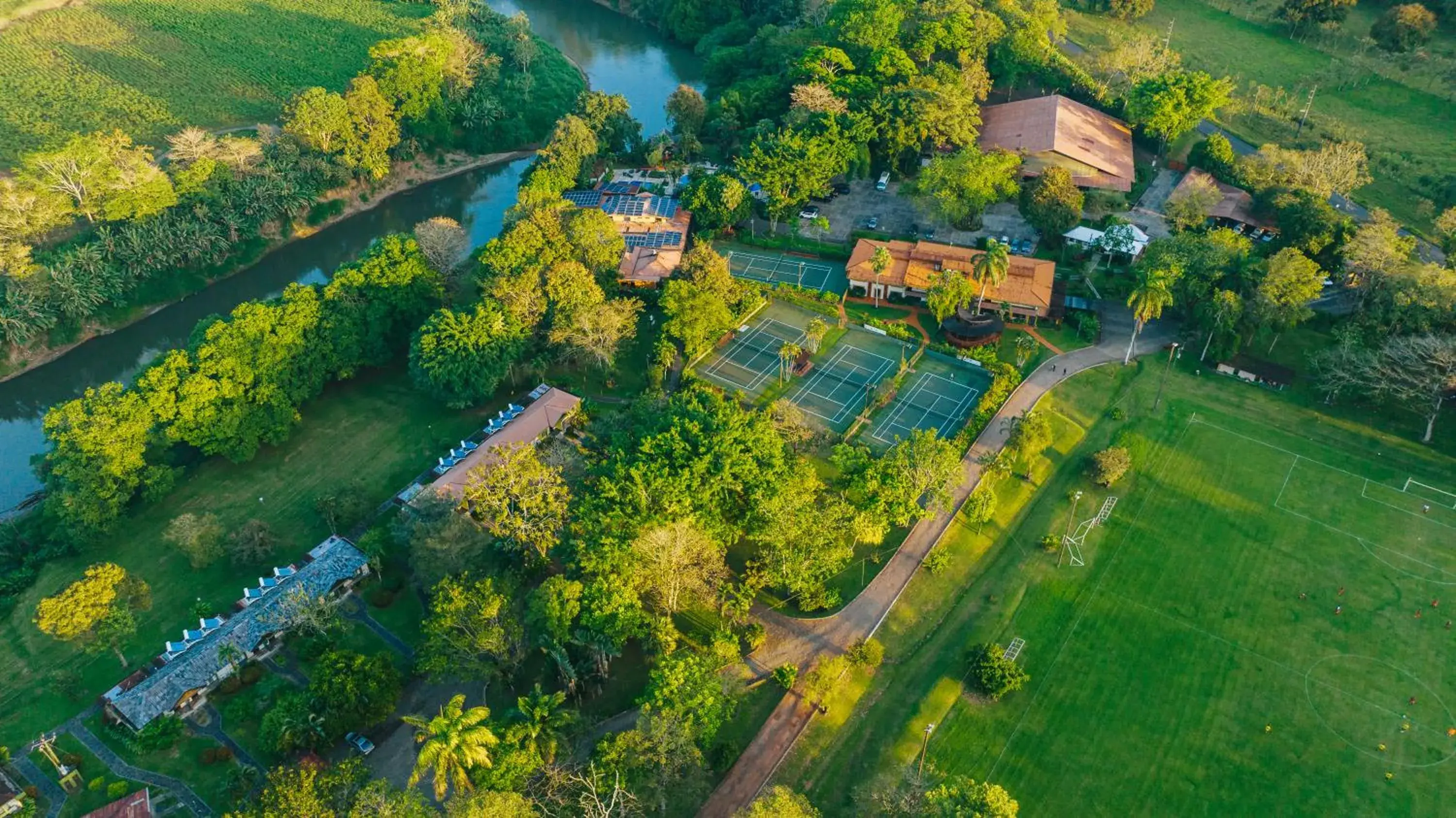 Bird's eye view in Tilajari Hotel Resort Bird's eye view in Tilajari Hotel Resort