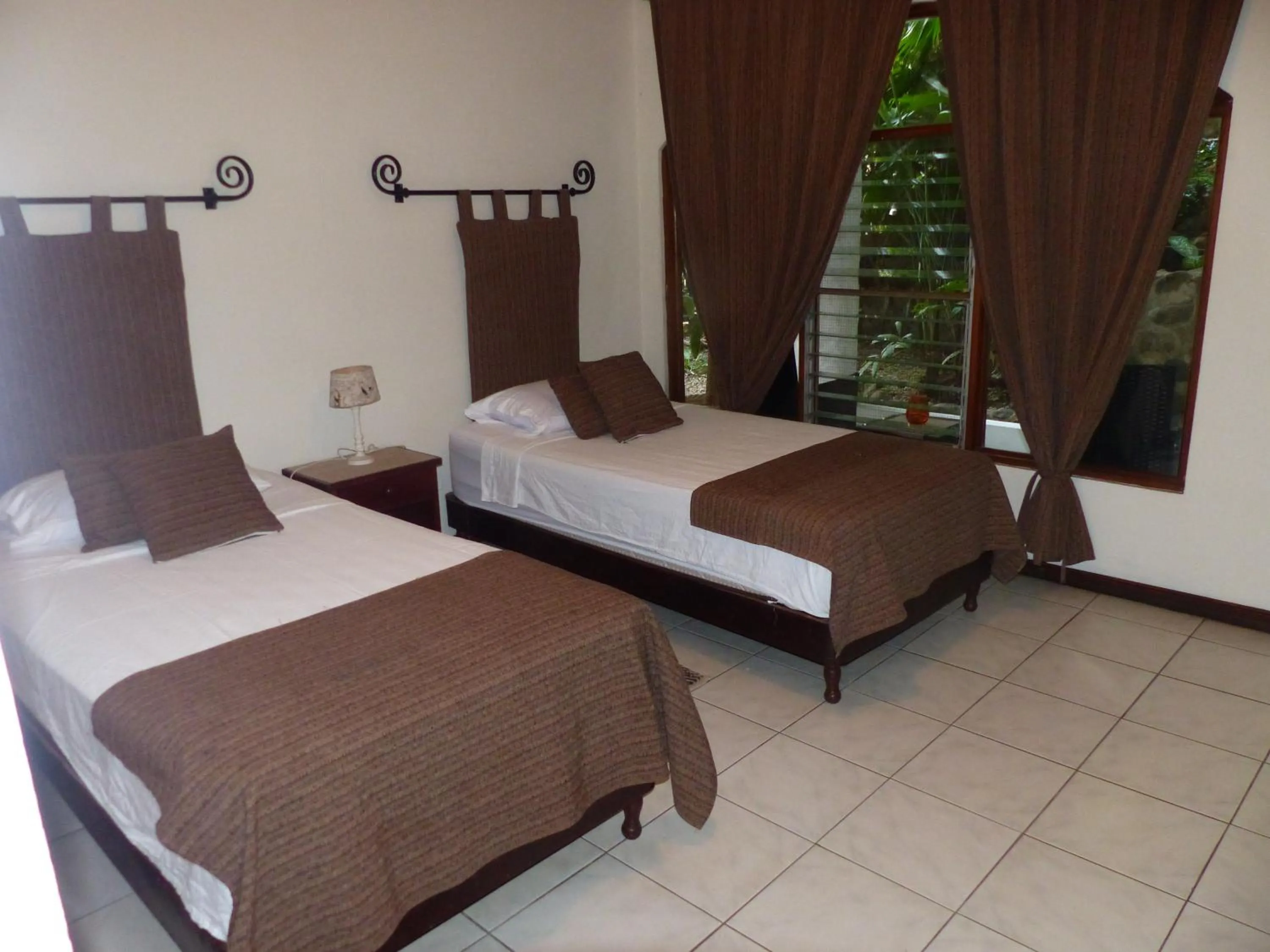 Bed in Hotel Villa Romantica