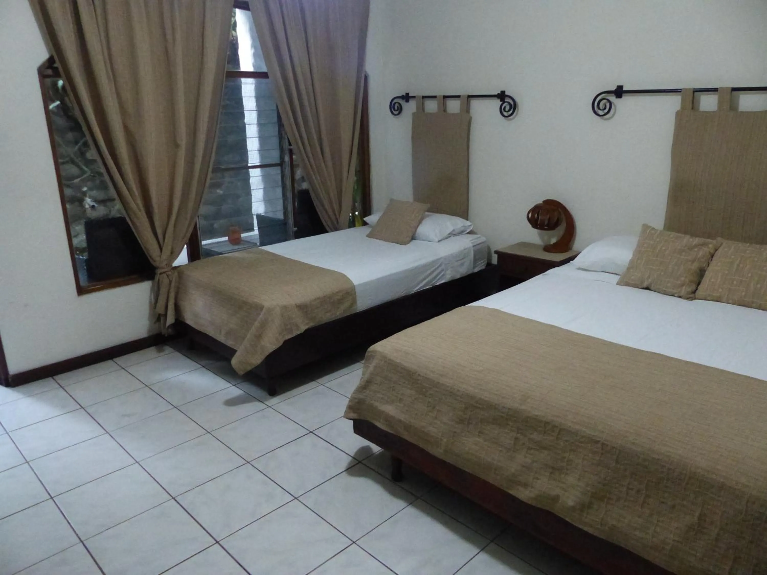 Bed in Hotel Villa Romantica
